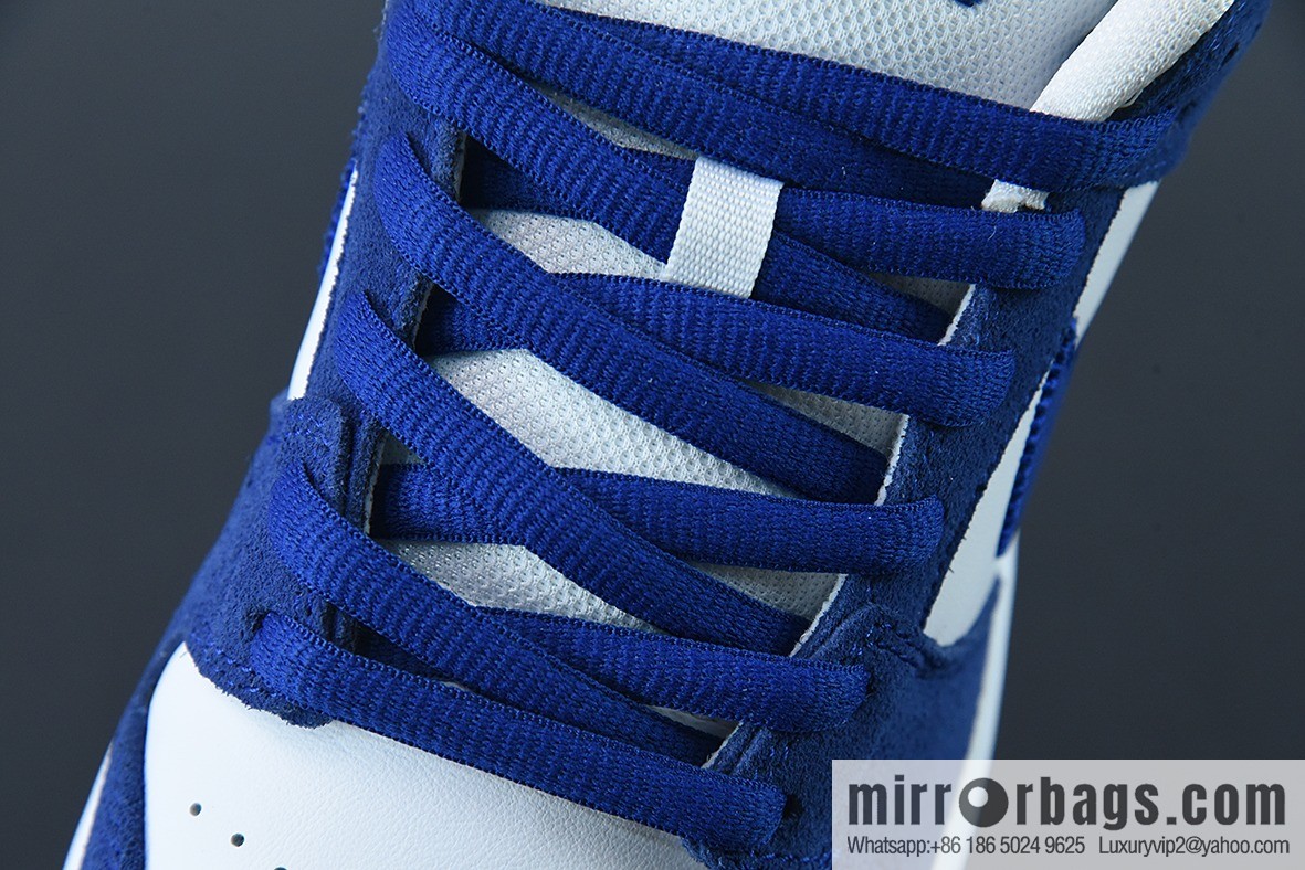 Nike SB Dunk Low PRO PRM white and blue, Los Angeles Dodge low-top men's sneakers, item number: DO9395 400