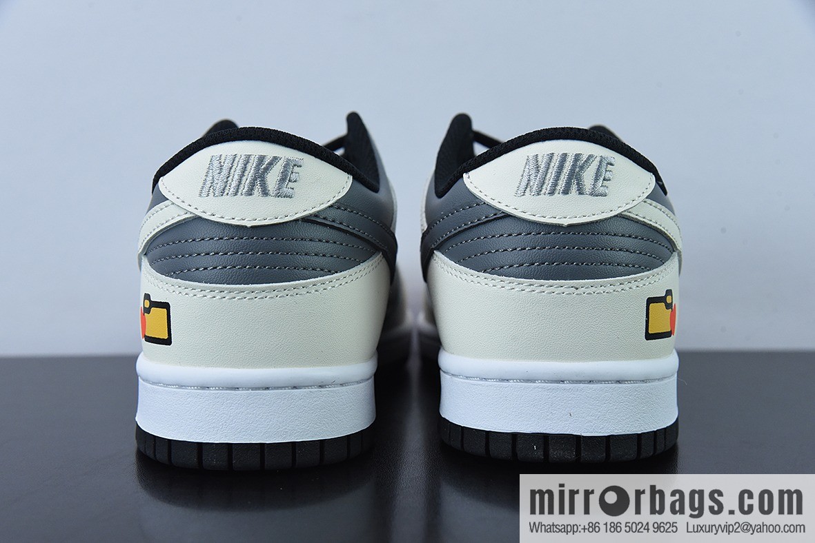 NK Dunk SB Low custom color scheme Video game pixel By You exclusive custom personalized shoes, item number: DD8012-006