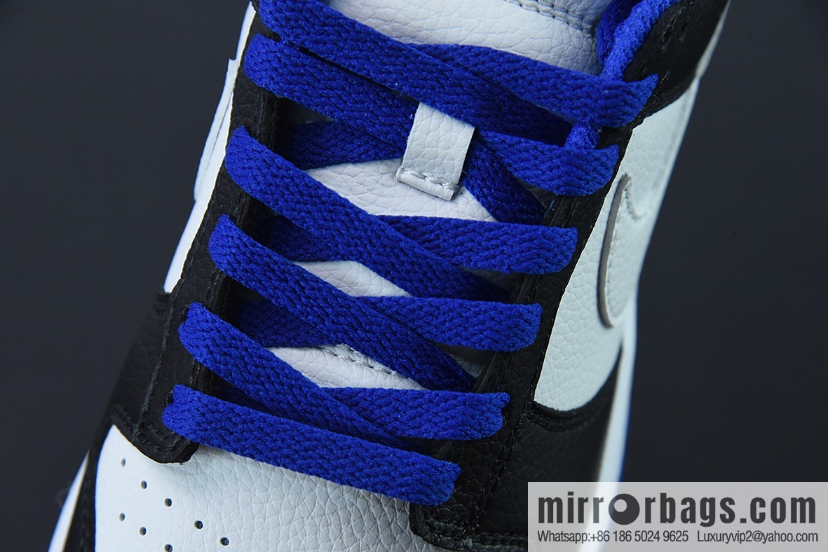 Nk Dunk Low black and white blue SB buckle broken backboard fashion casual board shoes, item number: FD9064-110