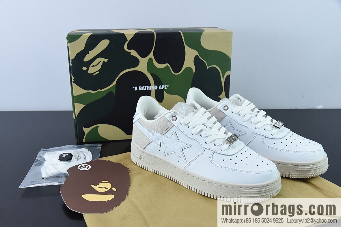 BapeStaToLow star of the same style, ape head classic low-top sports and leisure board shoes