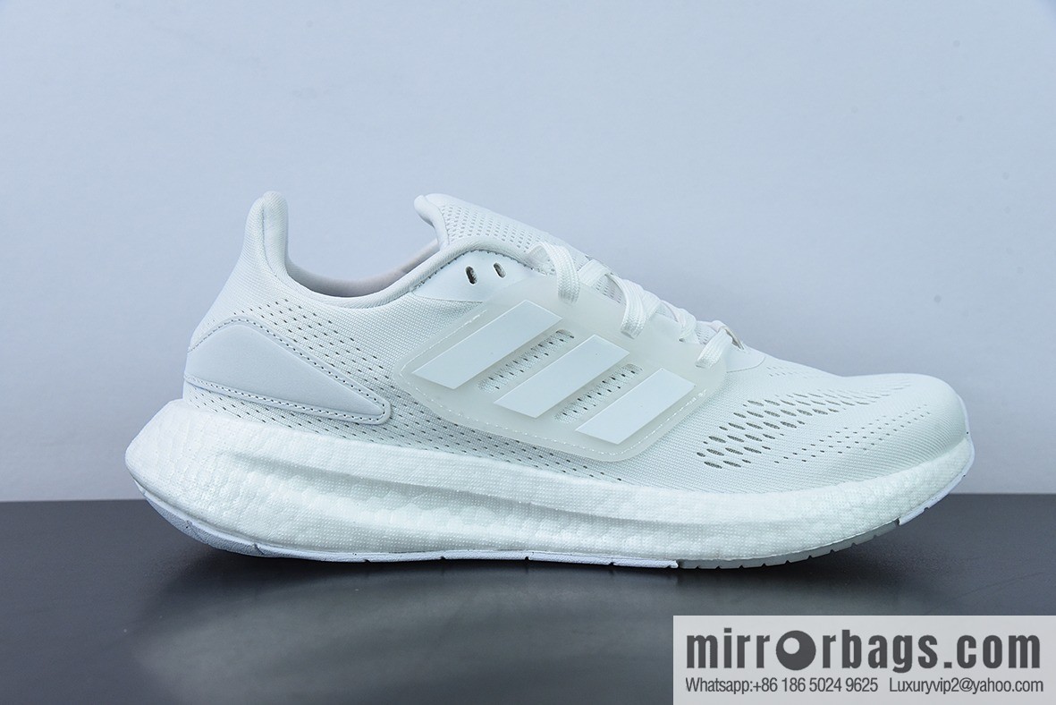 AD PureBoost PB22 popcorn cushioning running shoes, good goods: GY4705