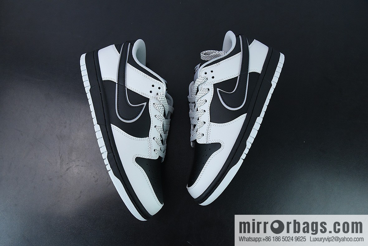 Nk SB Dunk Low gray cat reflective SB low-top casual board shoes, item number: DD9606-363