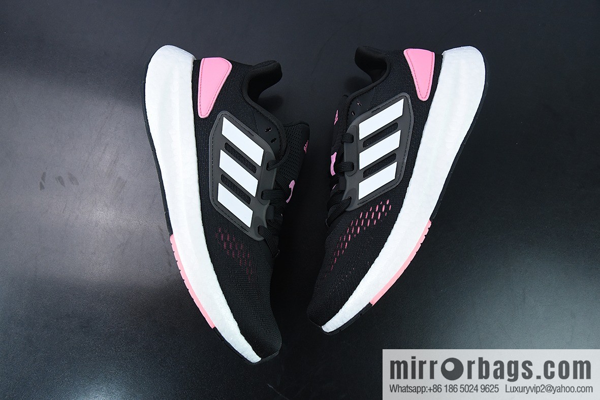 AD Pureb Boost hd Wnte U MEN new color scheme UB8.0 black and white pink women sneakers Part Number: HQ1458
