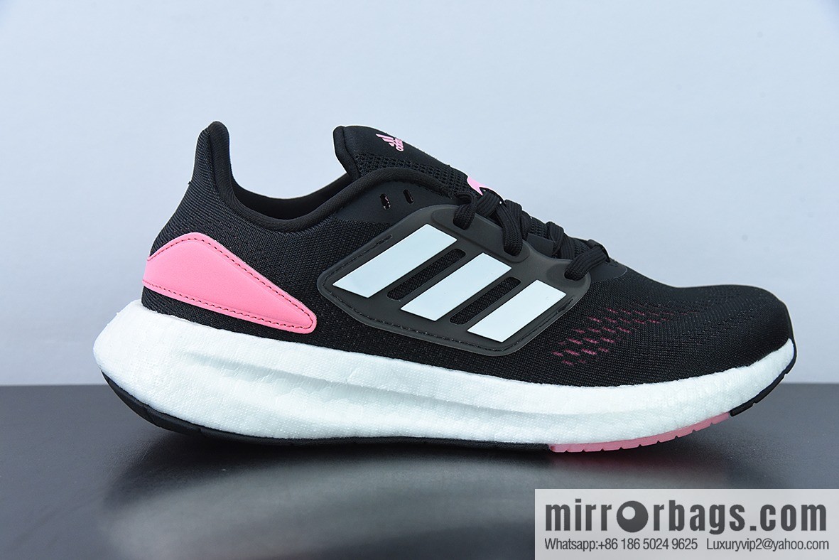 AD Pureb Boost hd Wnte U MEN new color scheme UB8.0 black and white pink women sneakers Part Number: HQ1458