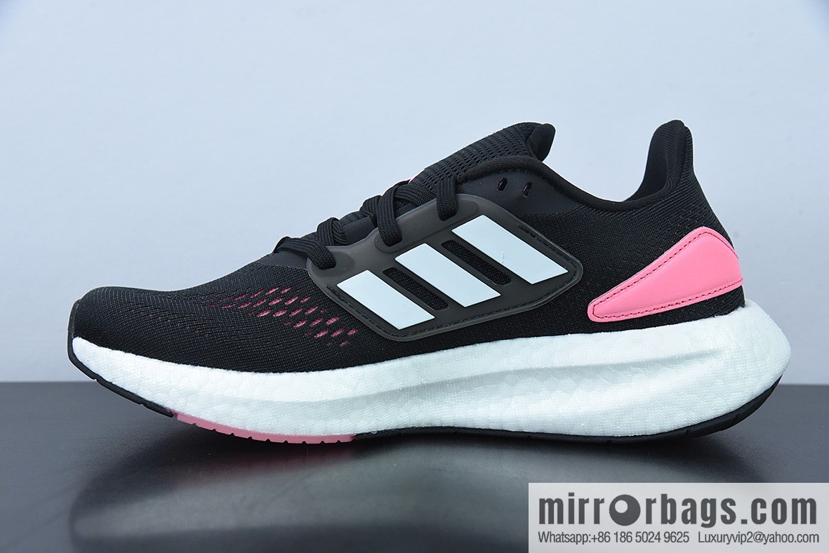 AD Pureb Boost hd Wnte U MEN new color scheme UB8.0 black and white pink women sneakers Part Number: HQ1458