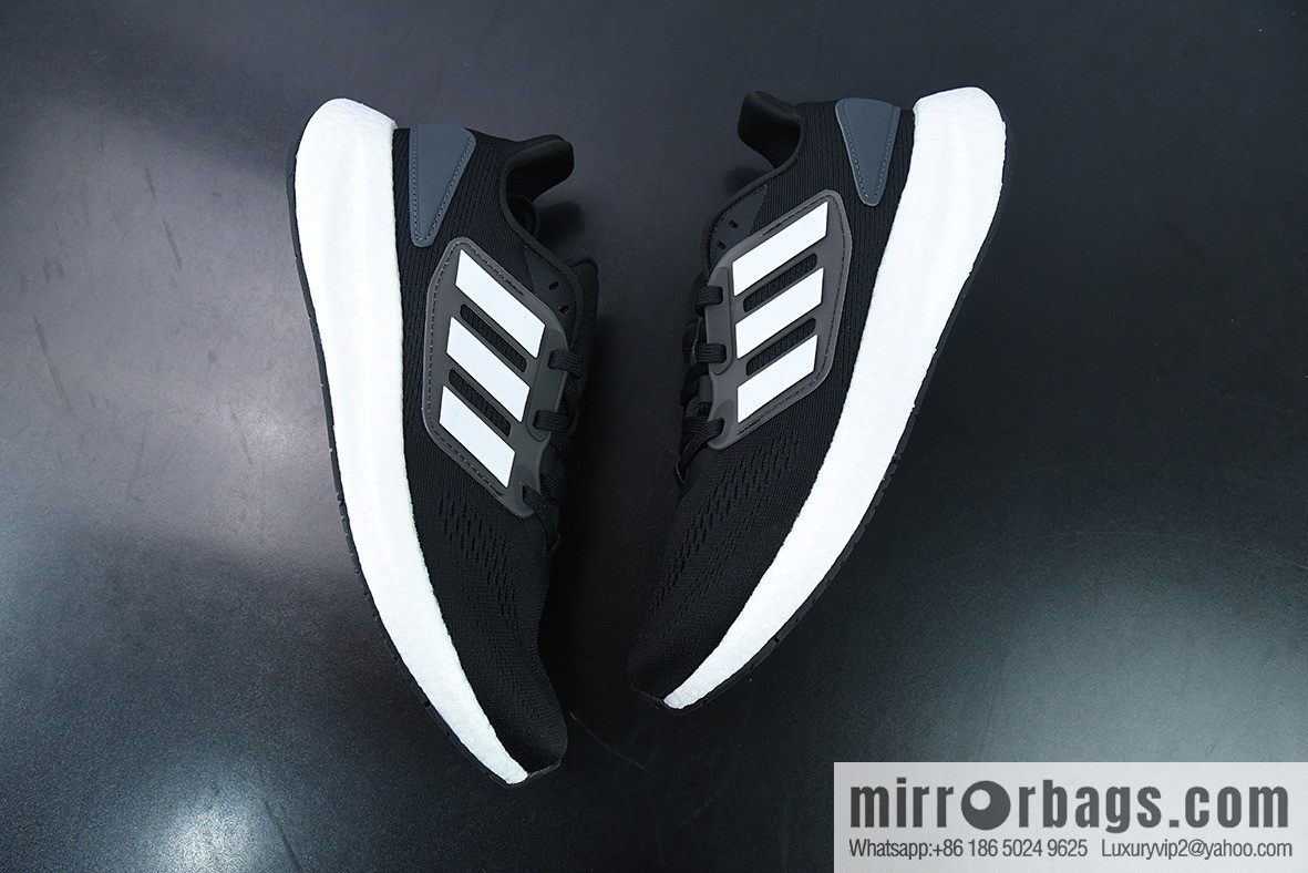 AD Pureb Boost hd Wnte U MEN new color scheme UB8.0 black and white Unisex sneakers of the same style item number: GZ5174