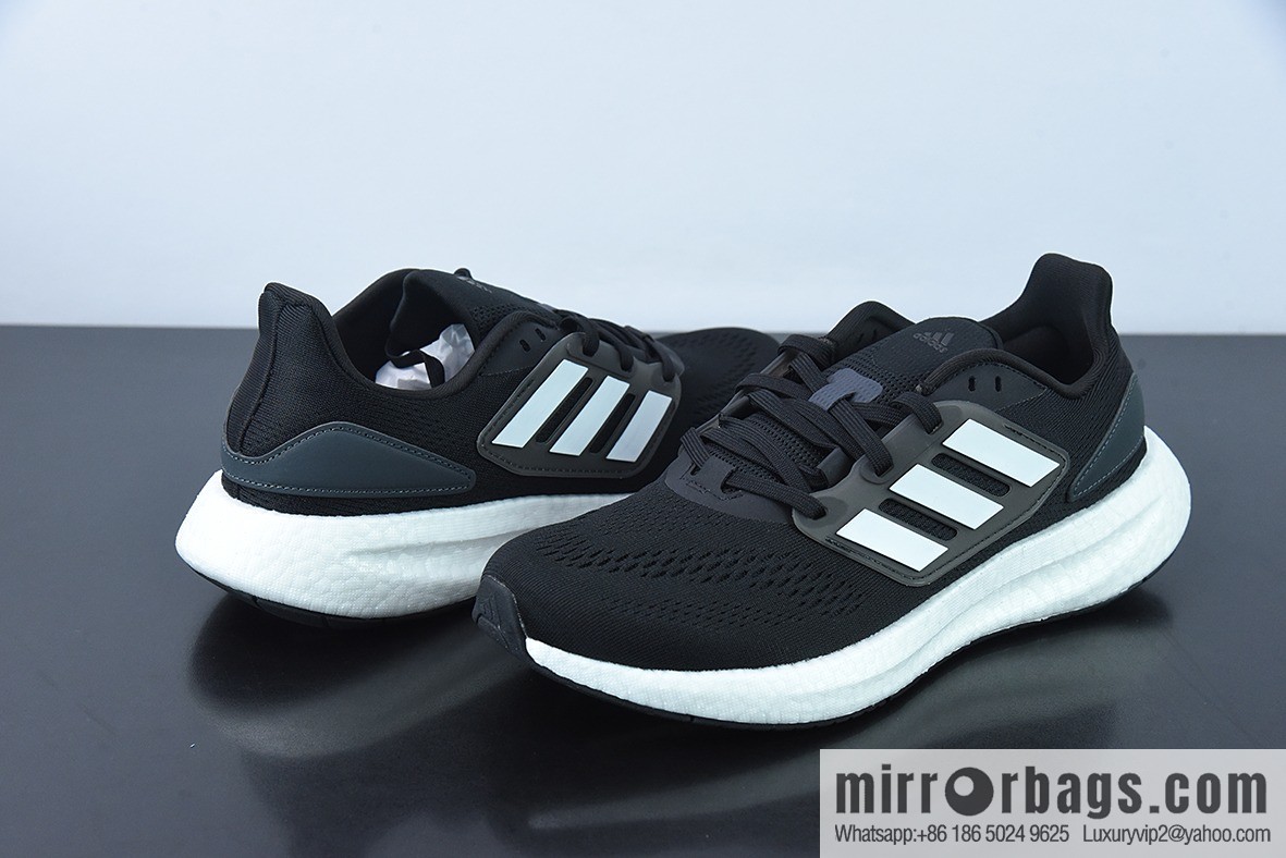 AD Pureb Boost hd Wnte U MEN new color scheme UB8.0 black and white Unisex sneakers of the same style item number: GZ5174