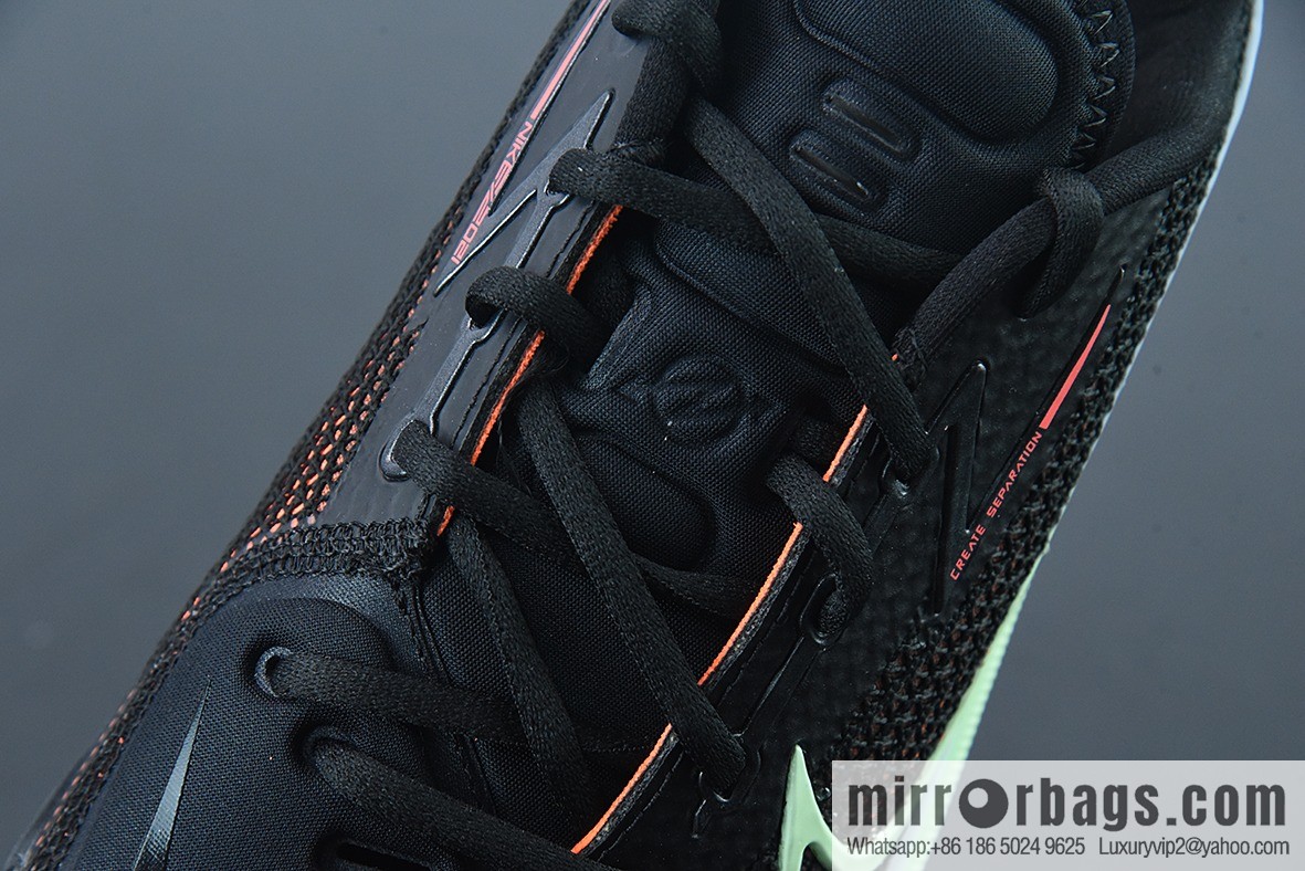 Nike Air Zoom G.T. Cut EP shock absorption non-slip low-top actual basketball shoes, black and red, official item number: CZ0176-001