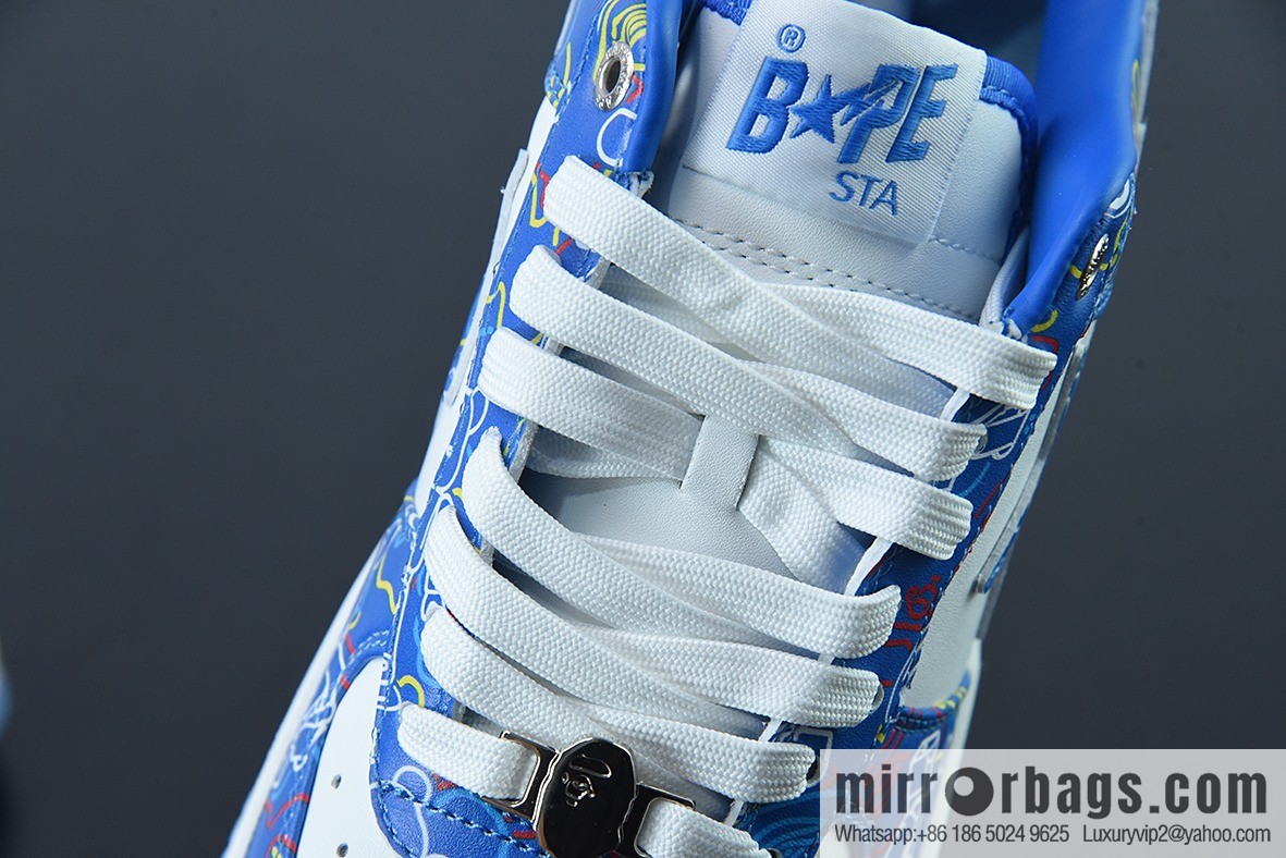 Bape x Air Force 1 '07 Low Dazzling Blue Violent Bear Unisex Same Casual sneakers Official item number 1H73191913
