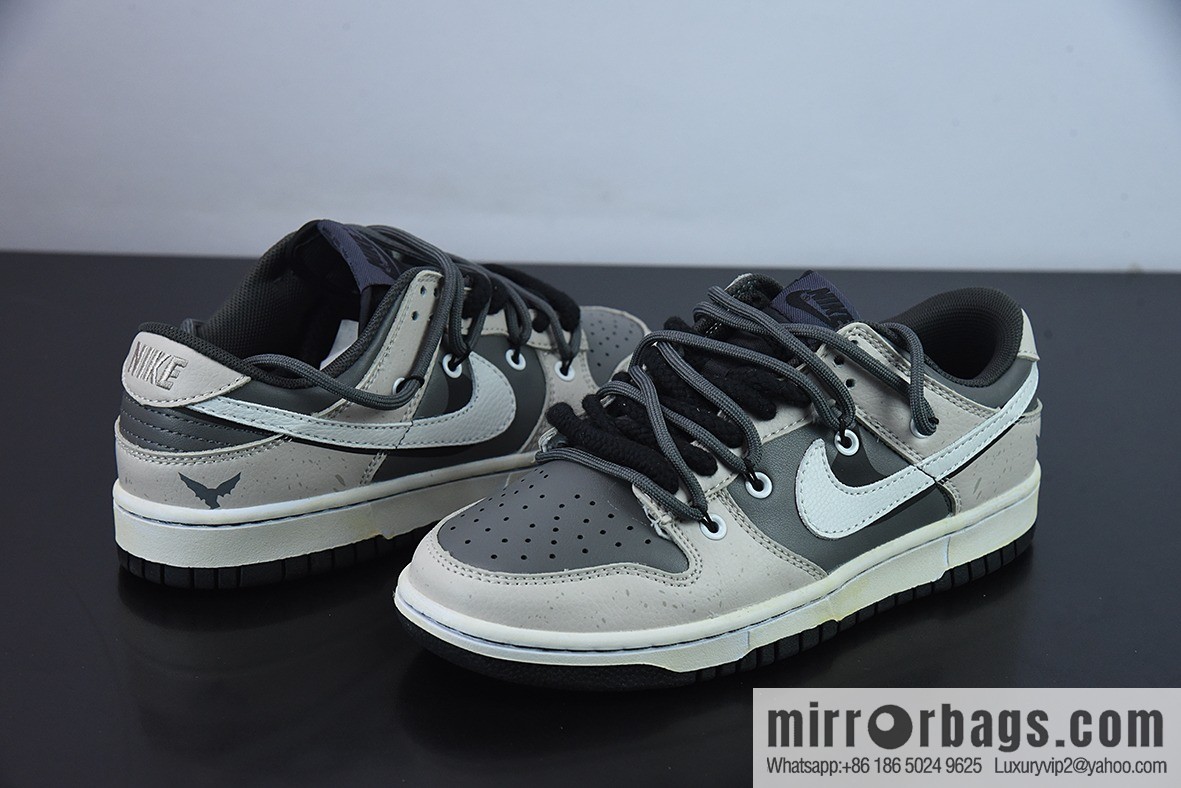 Nike SB Dunk Low desert wasteland, inverted mocha low-top casual board shoes, deconstructed drawstring shoelace Item number: DJ6188 002