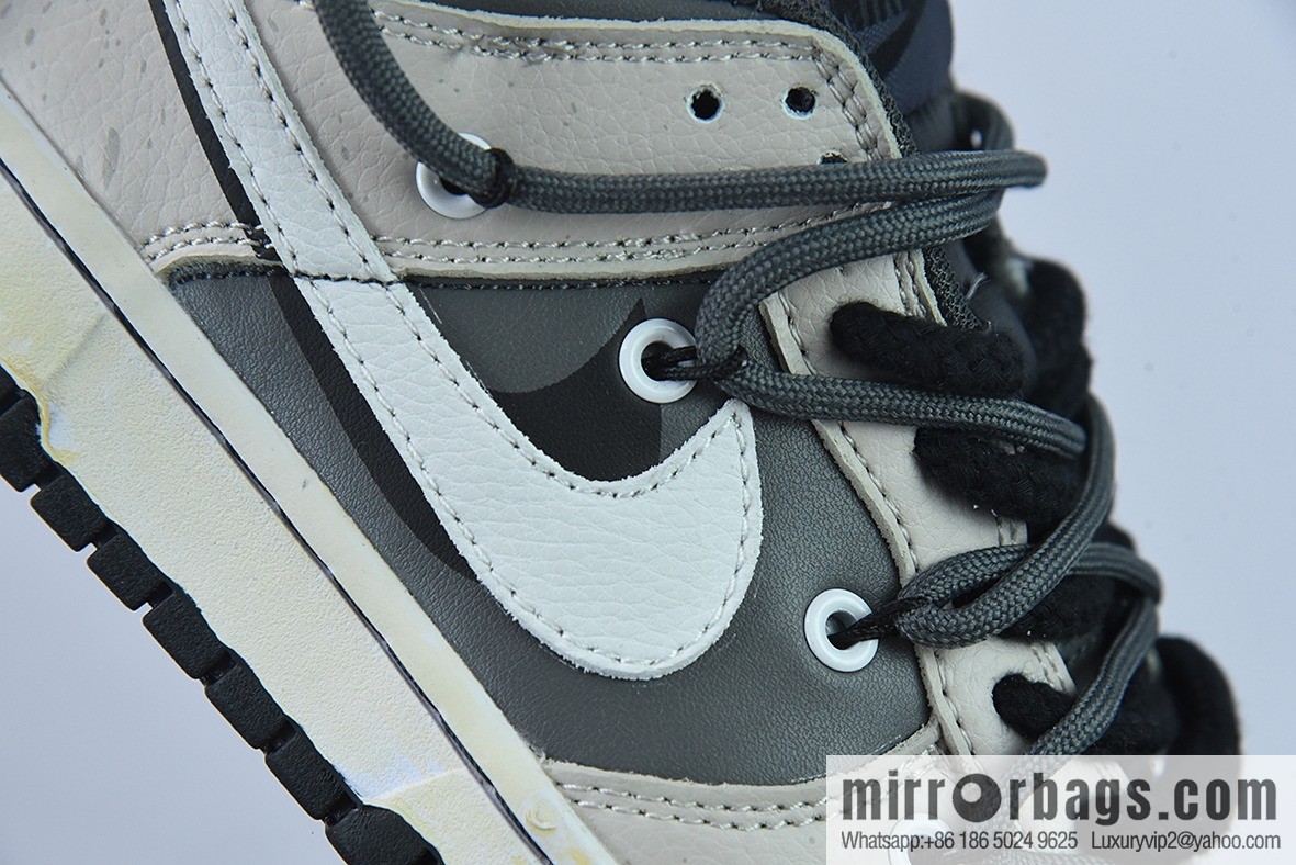 Nike SB Dunk Low desert wasteland, inverted mocha low-top casual board shoes, deconstructed drawstring shoelace Item number: DJ6188 002