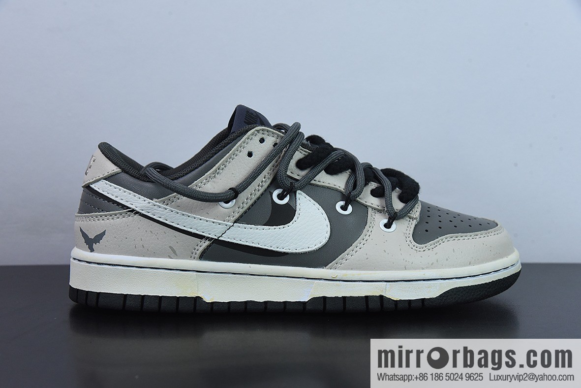 Nike SB Dunk Low desert wasteland, inverted mocha low-top casual board shoes, deconstructed drawstring shoelace Item number: DJ6188 002