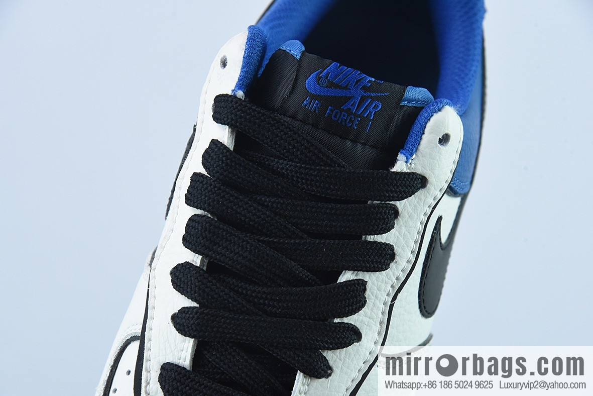 Nike Air Force 1 Low 07 meters blue and black, Valentine's Day Unisex sneakers of the same style, item number: AL2236 300