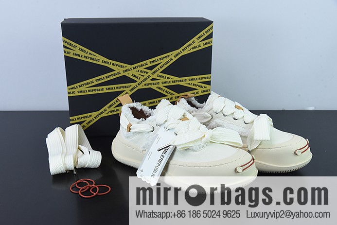 Sneakers Low muffin thick bottom heightened low top, anti-lace beggar wind canvas low top casual sneakers