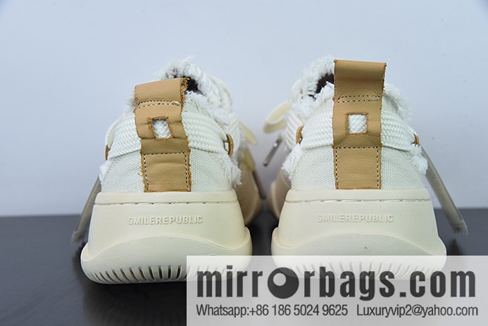 Sneakers Low muffin thick bottom heightened low top, anti-lace beggar wind canvas low top casual sneakers