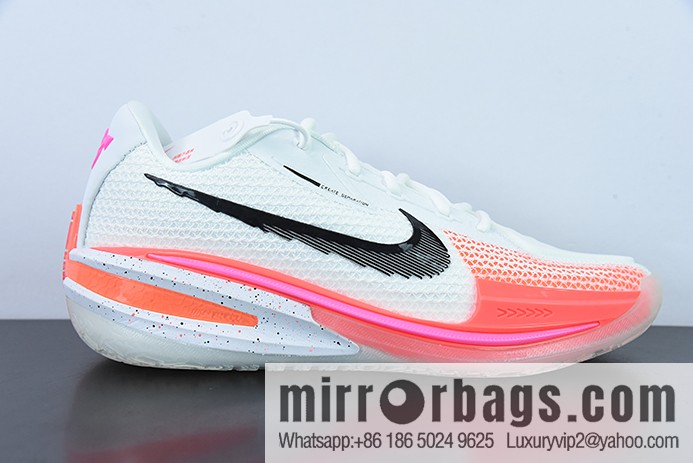 Nike Air Zoom G.T. Cut EP shock absorption non-slip low-top actual basketball shoes, white pink peach, official item number: CZ0176-106