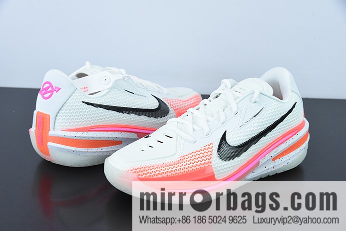 Nike Air Zoom G.T. Cut EP shock absorption non-slip low-top actual basketball shoes, white pink peach, official item number: CZ0176-106