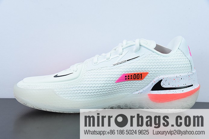 Nike Air Zoom G.T. Cut EP shock absorption non-slip low-top actual basketball shoes, white pink peach, official item number: CZ0176-106