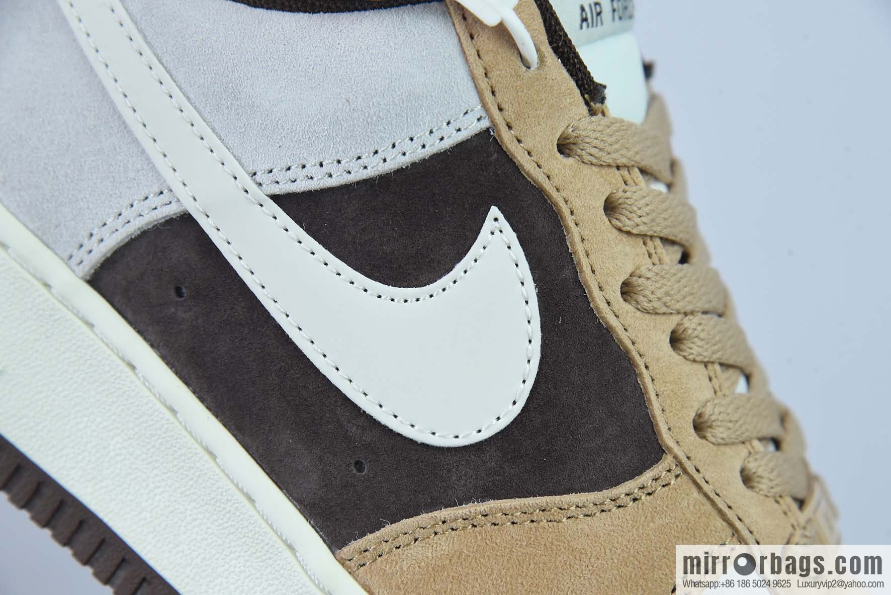 Nike Air Force 1 Low 07 Suede, Coffee Beans, Air Force One Low Top Casual Board Shoes, Item Number: BL3099 233