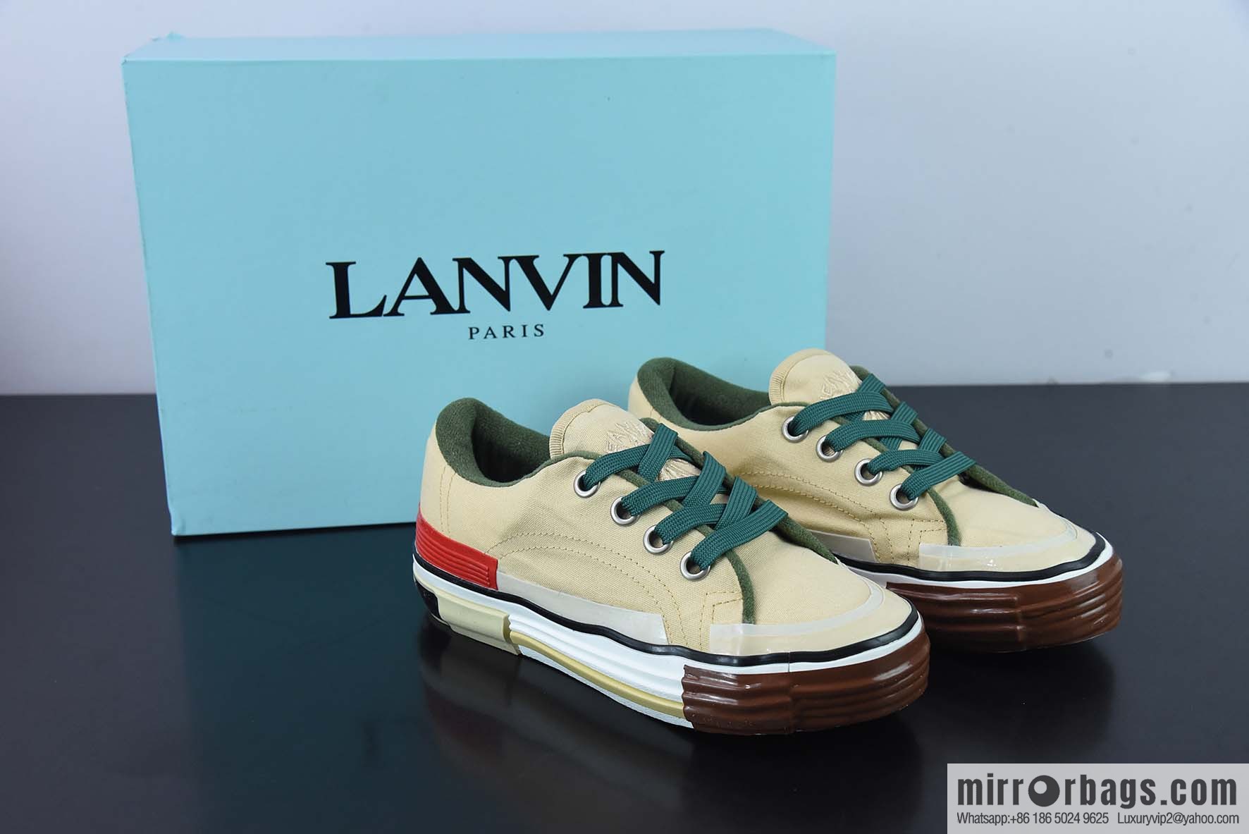 YUG21405250C LANVIN canvas shoes