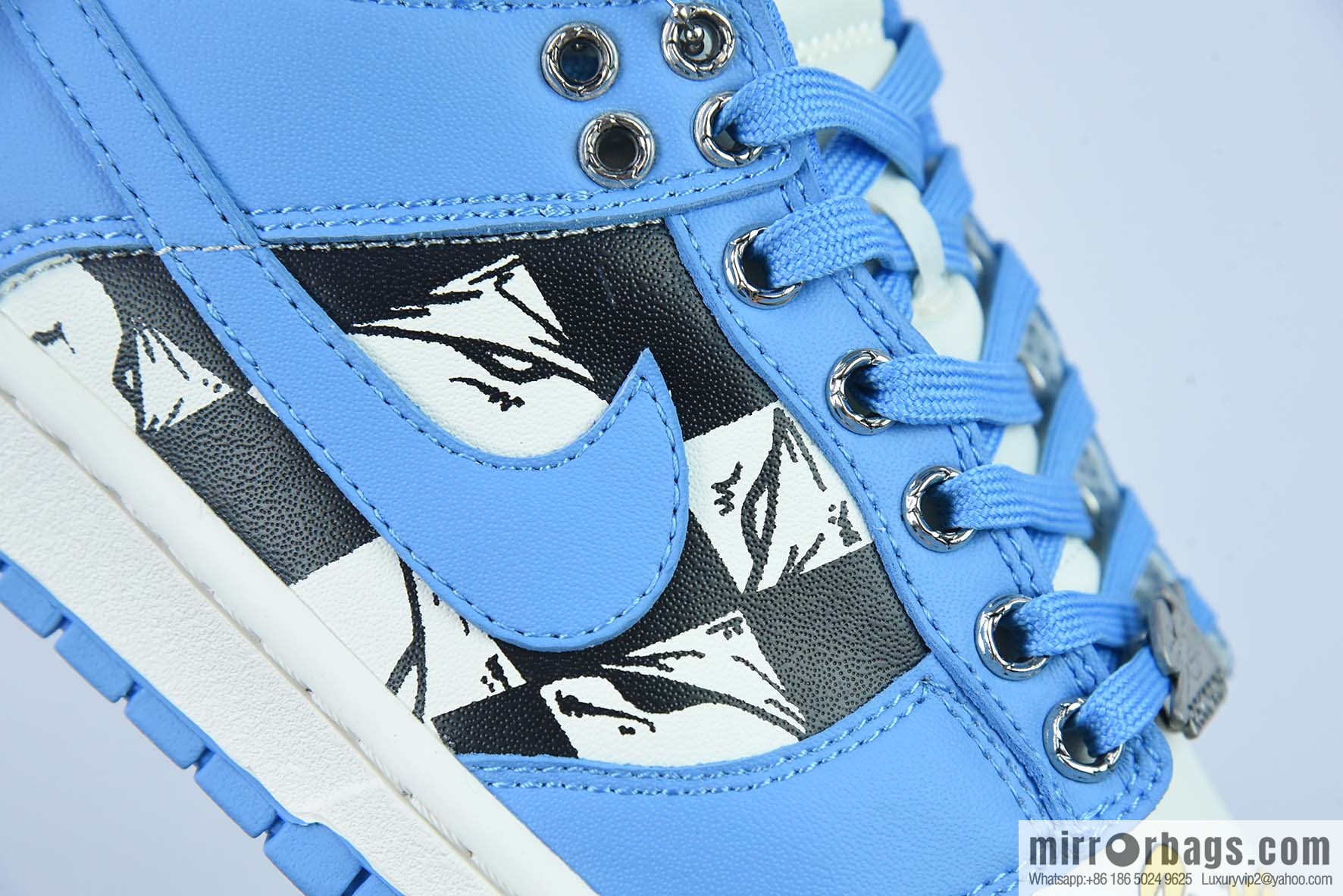 NK Dunk Low SB low-top board shoes, North Carolina blue comics low-top casual board shoes, item number: DD1503-100