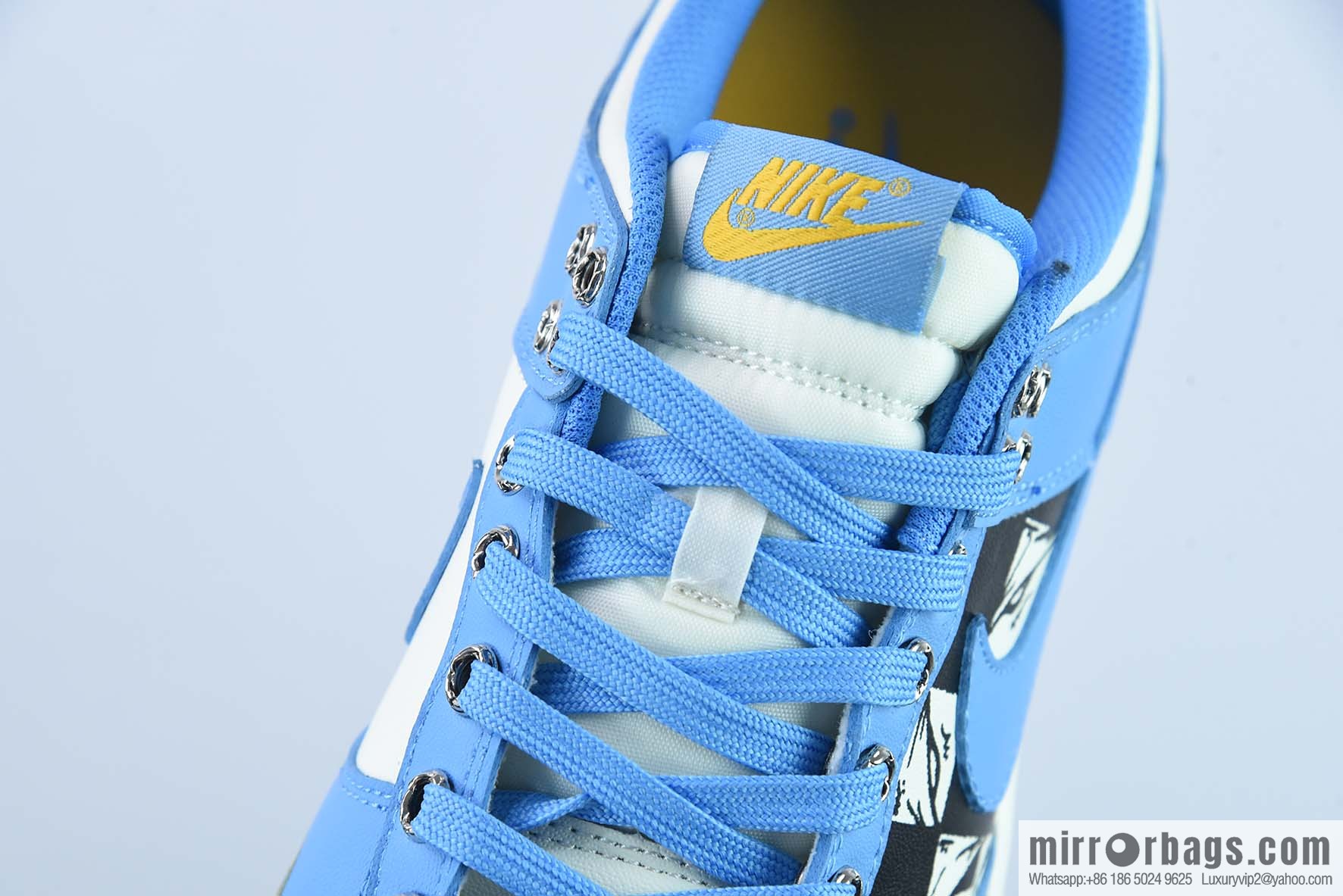 NK Dunk Low SB low-top board shoes, North Carolina blue comics low-top casual board shoes, item number: DD1503-100