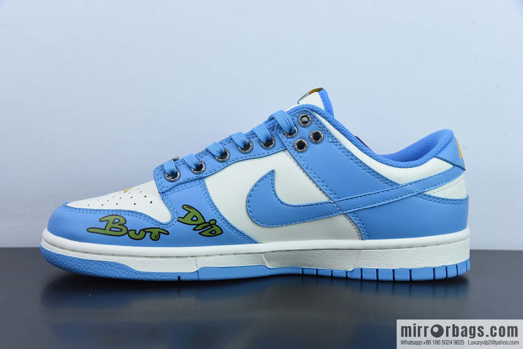 NK Dunk Low SB low-top board shoes, North Carolina blue comics low-top casual board shoes, item number: DD1503-100