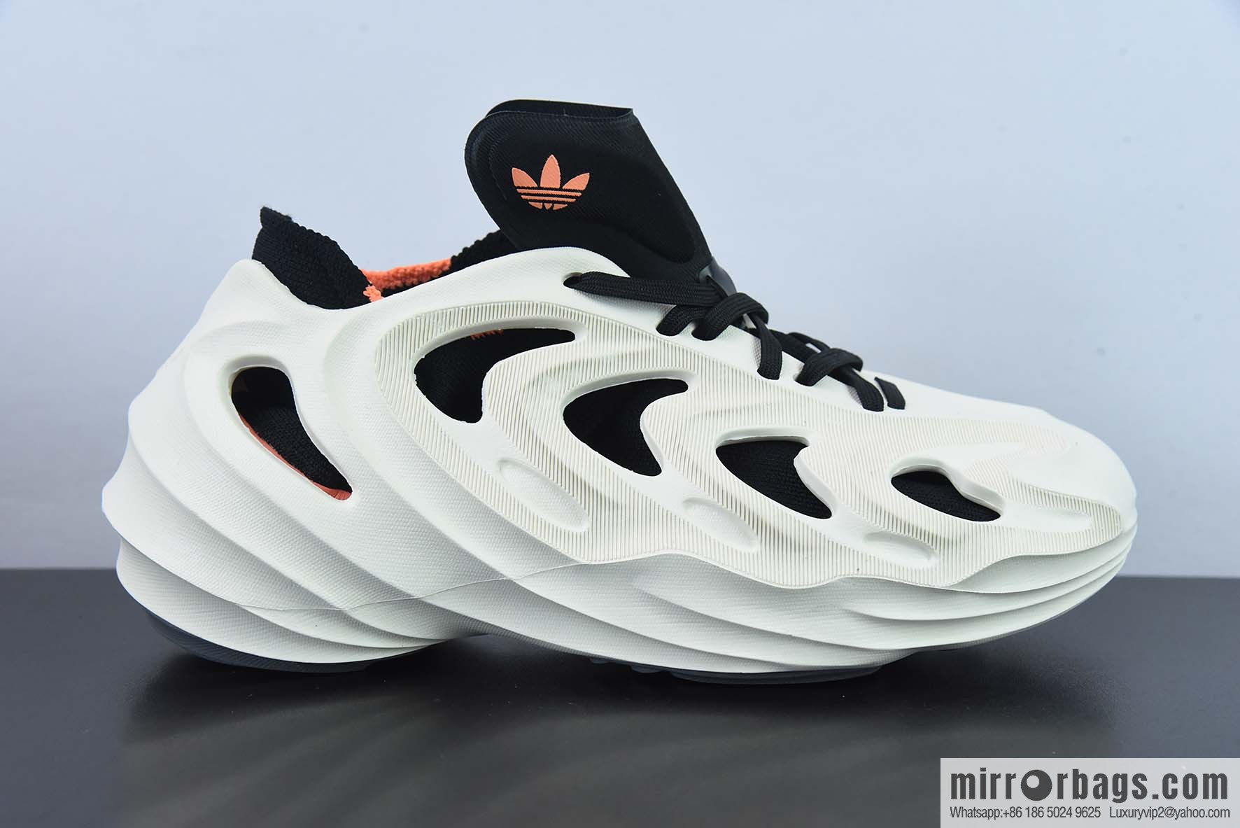 Adidas AdiFOM Q hollow white and black, Adi's new series of autumn and winter hole shoes HP6582818