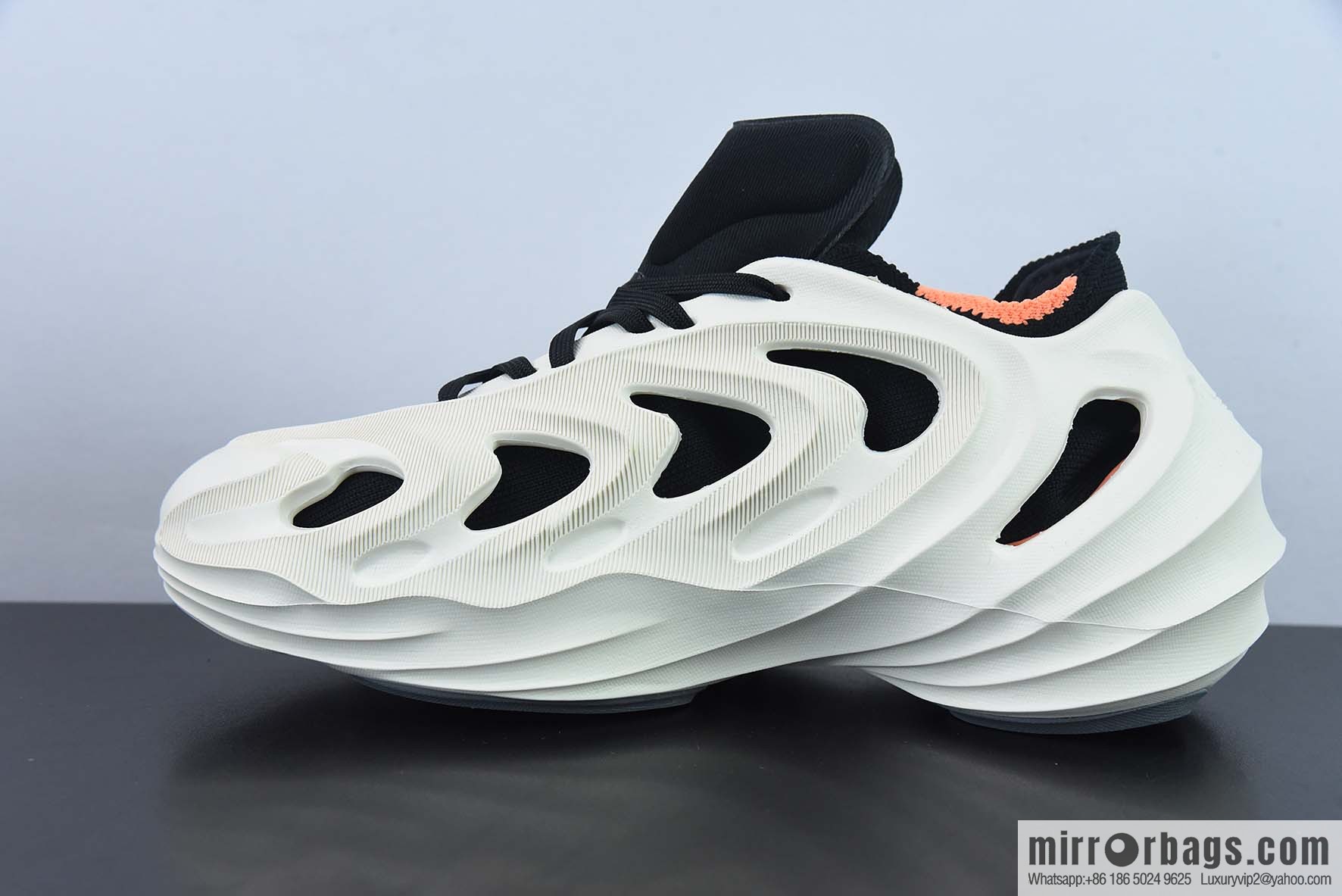 Adidas AdiFOM Q hollow white and black, Adi's new series of autumn and winter hole shoes HP6582818