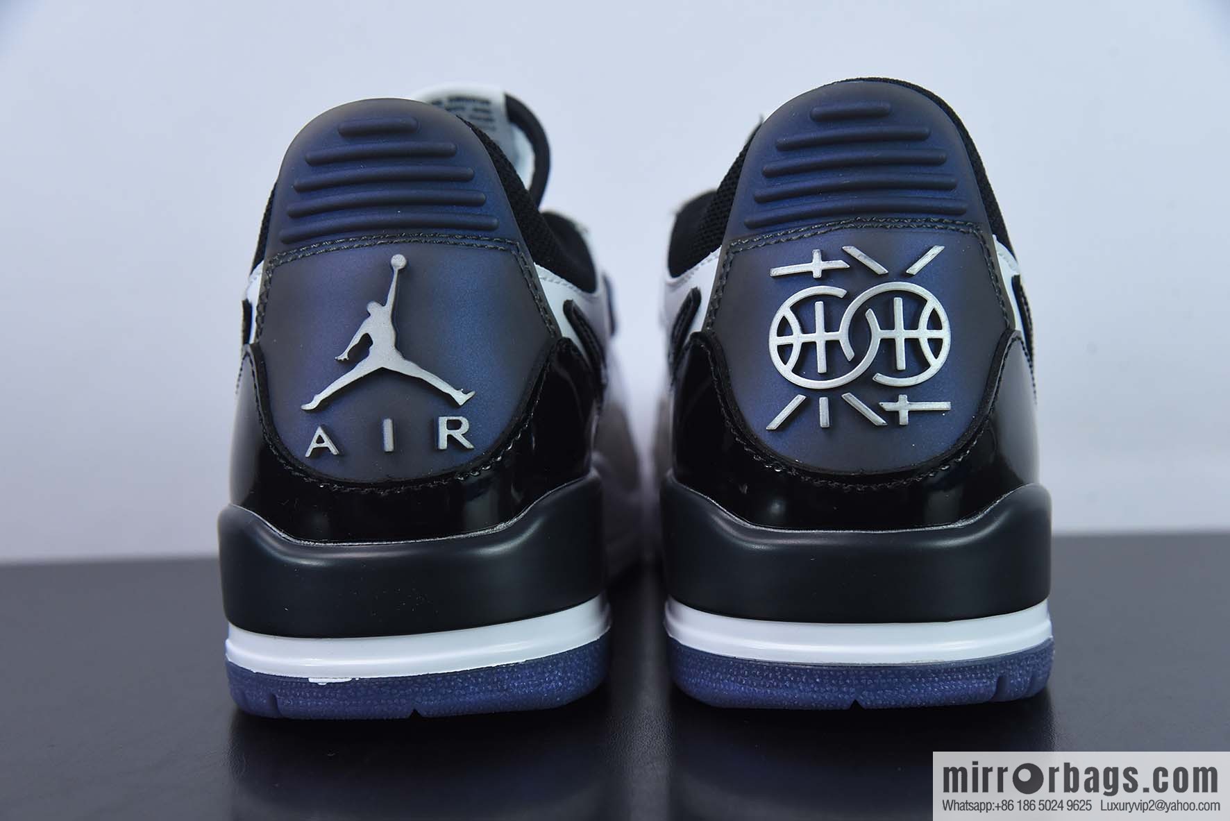 Air Jordan Legacy AJ312 black and blue men's sneakers, item number: CDV1719-100