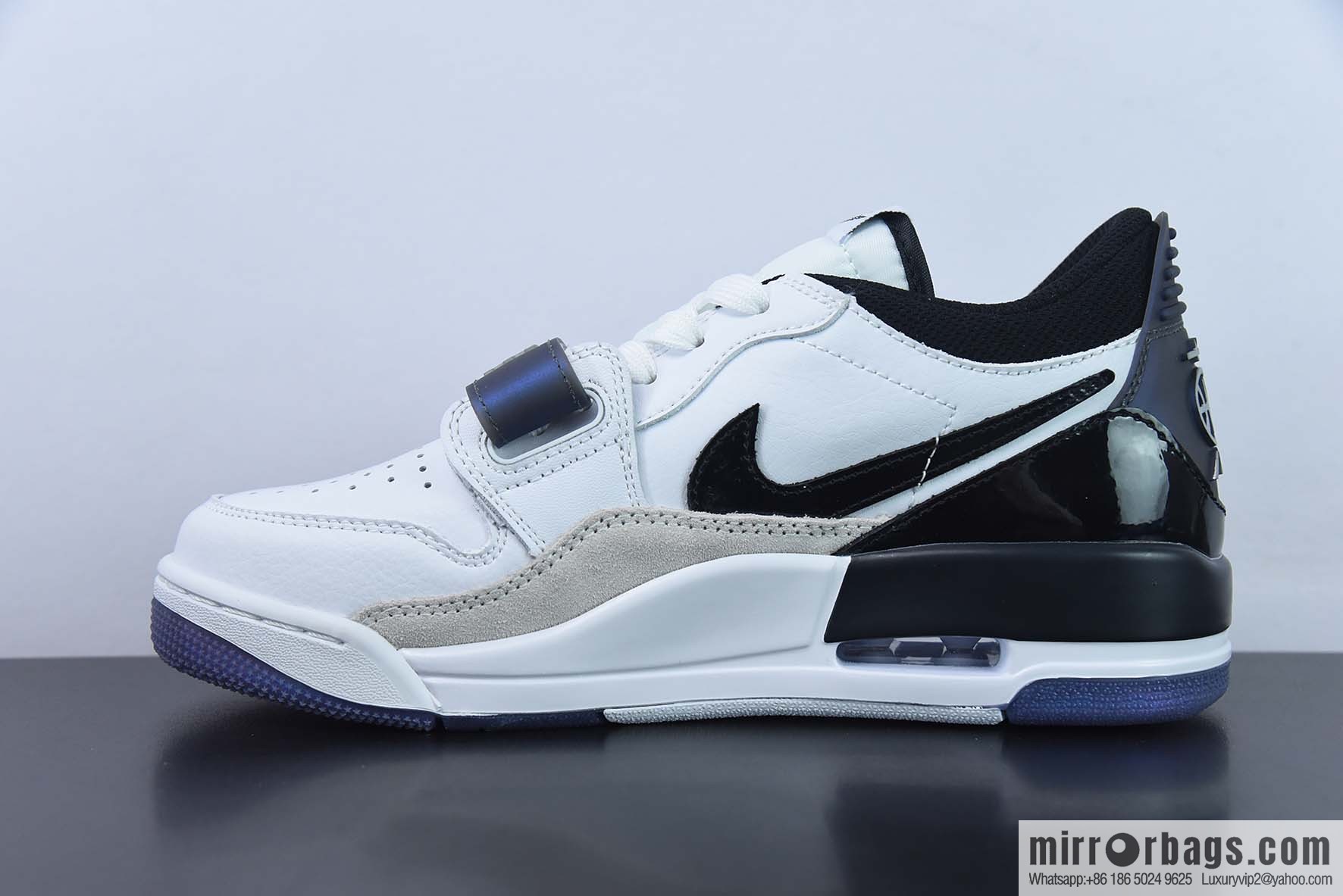 Air Jordan Legacy AJ312 black and blue men's sneakers, item number: CDV1719-100