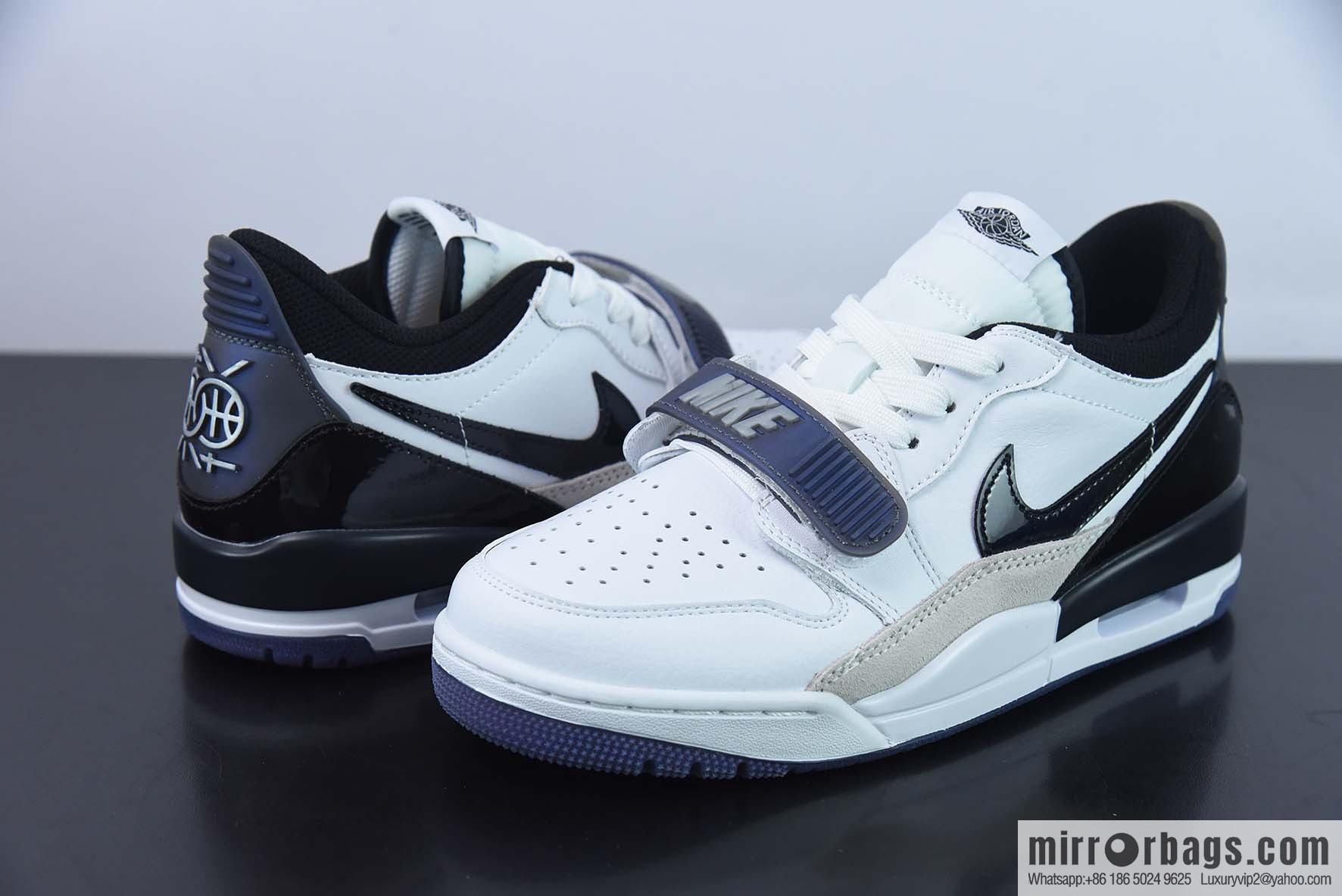 Air Jordan Legacy AJ312 black and blue men's sneakers, item number: CDV1719-100
