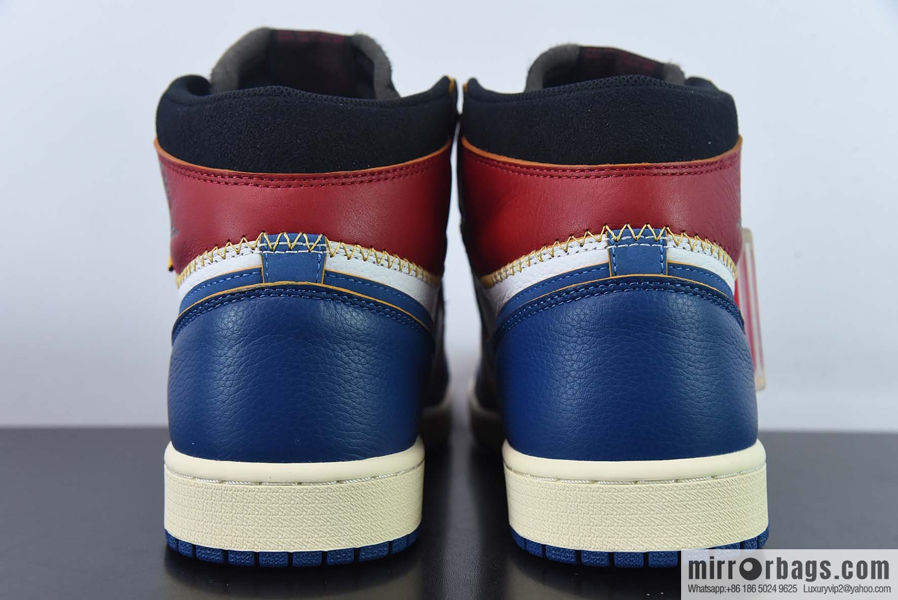 Air Jordan 1 Retro High Og Nrg joint blue patchwork high-top shoes, item number BV1300-146