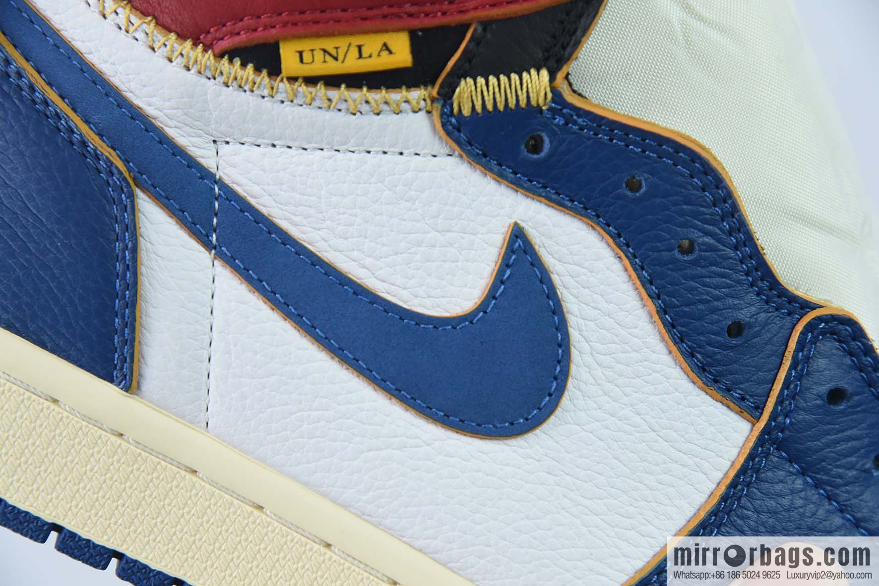 Air Jordan 1 Retro High Og Nrg joint blue patchwork high-top shoes, item number BV1300-146