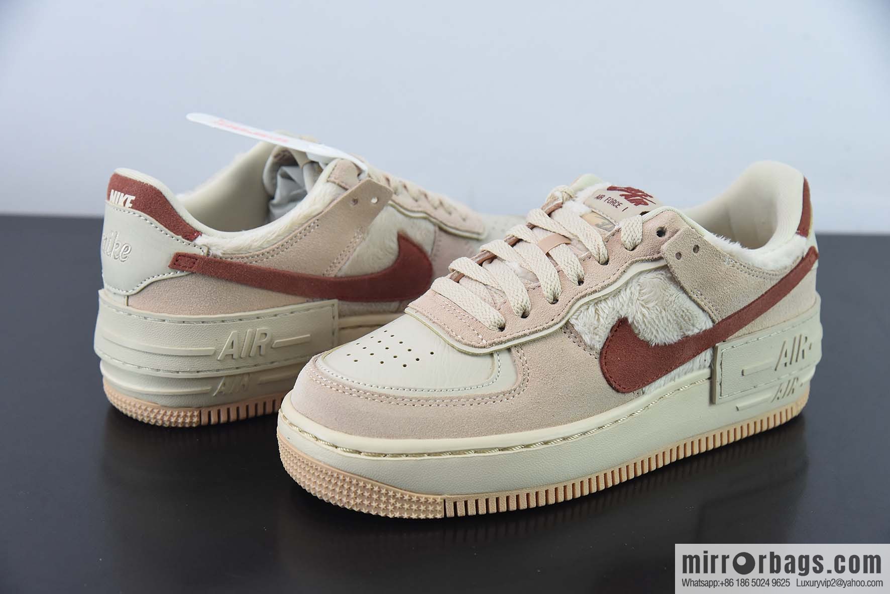 Nk Air Force 1 Shadow Air Force One lightweight heightening low-top versatile board shoes, item number: DZ4705-200