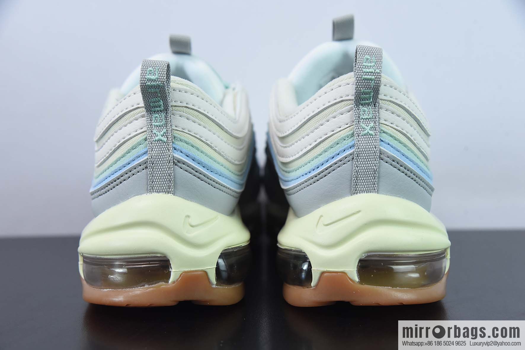 NK Air Max 97 gray-green women's sports running shoes, official item number: DX5766 131
