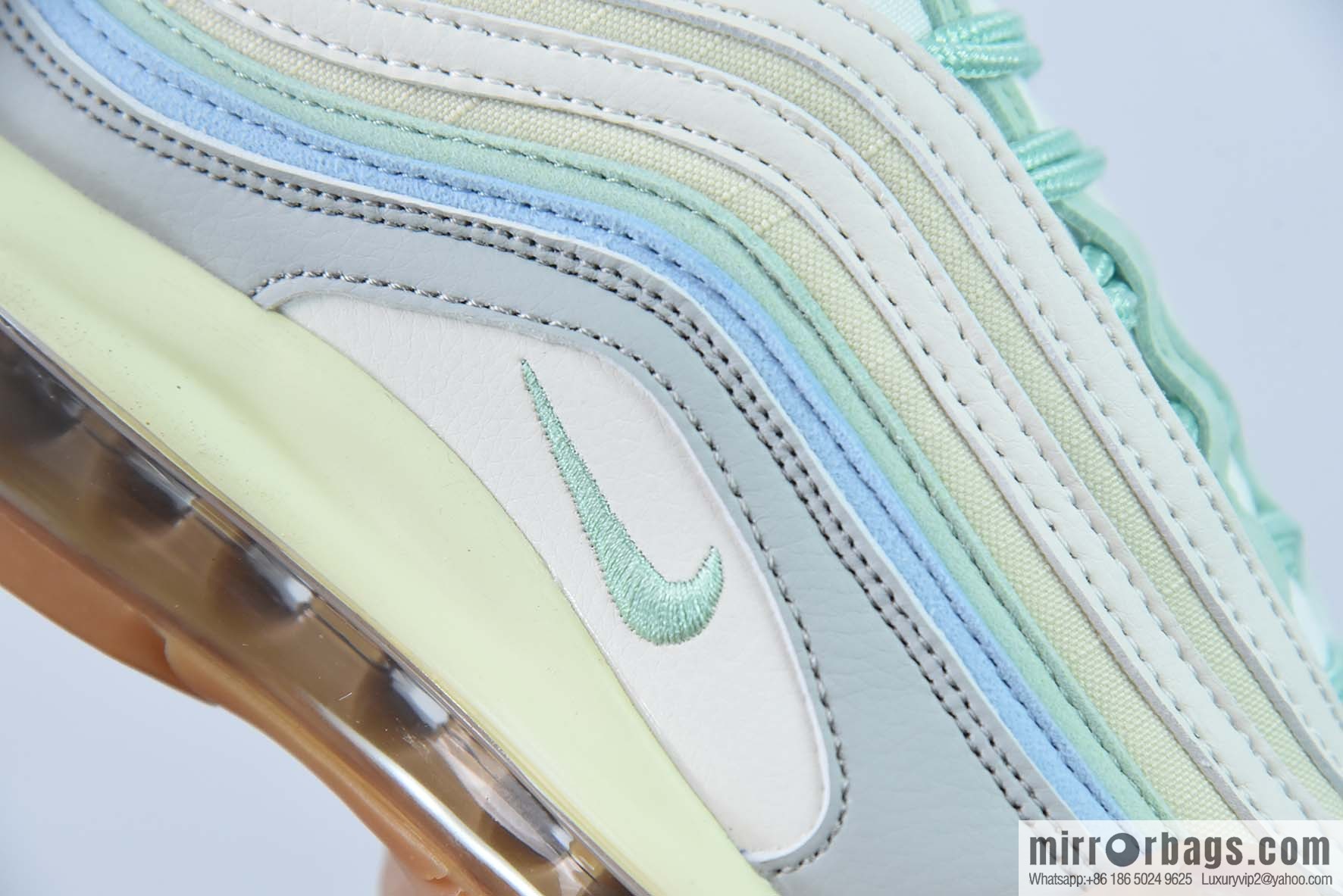 NK Air Max 97 gray-green women's sports running shoes, official item number: DX5766 131