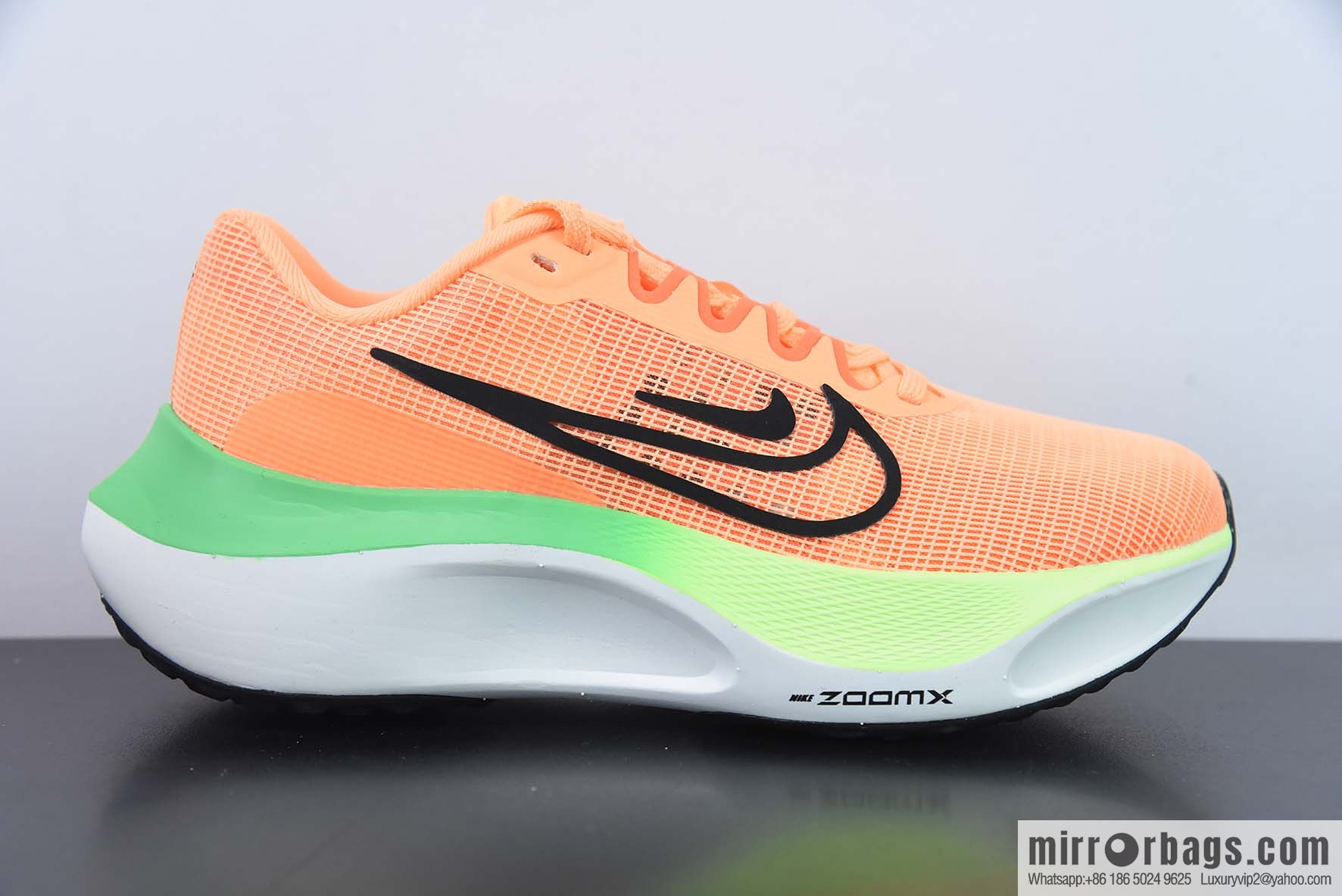 Nike Zoom Fly 5 marathon 5.0 summer sneakers/black orange orange green