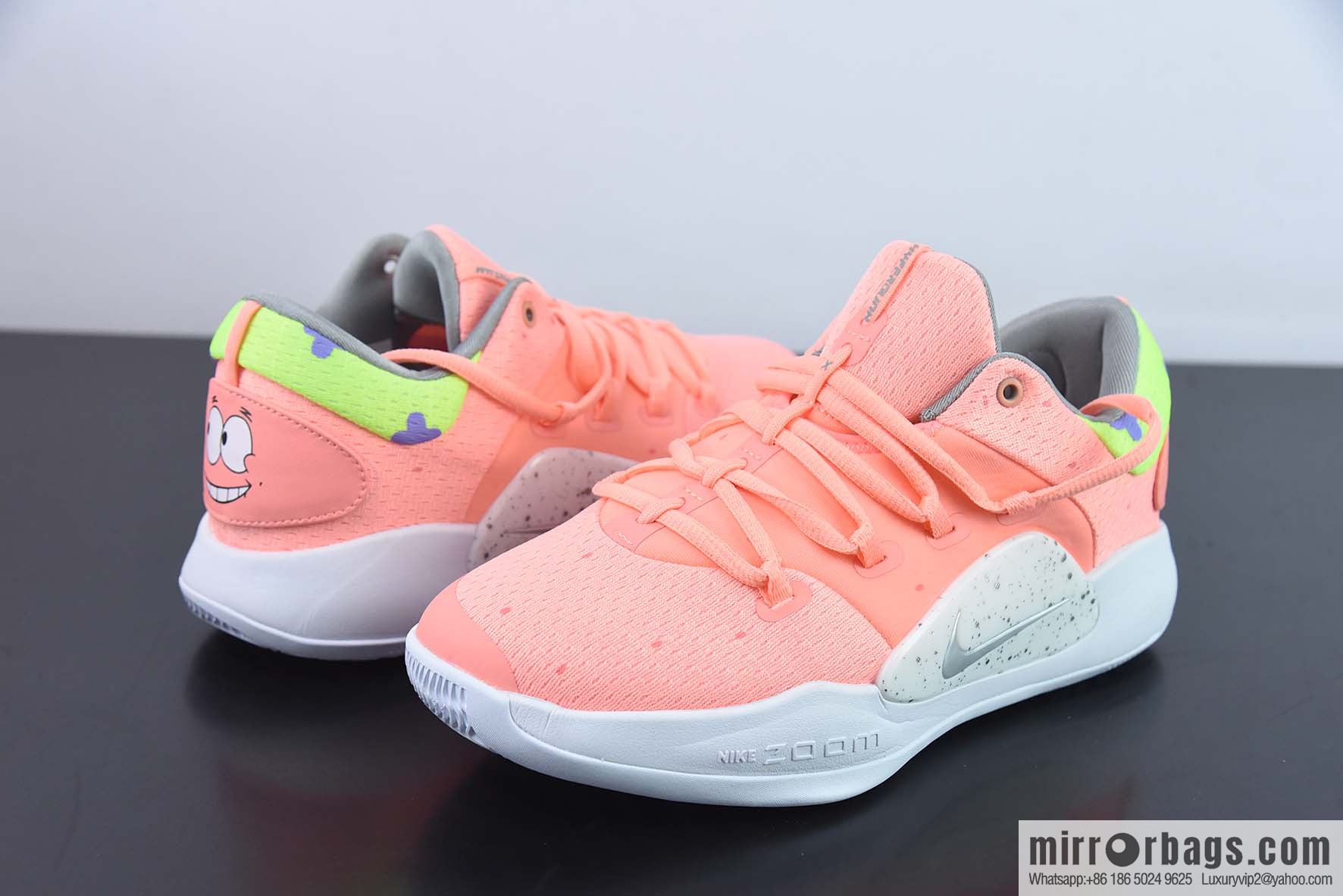 NK Hyperdunk X low TB HD2018 actual basketball shoes Patrick Star AR0463-600 actual combat god shoes