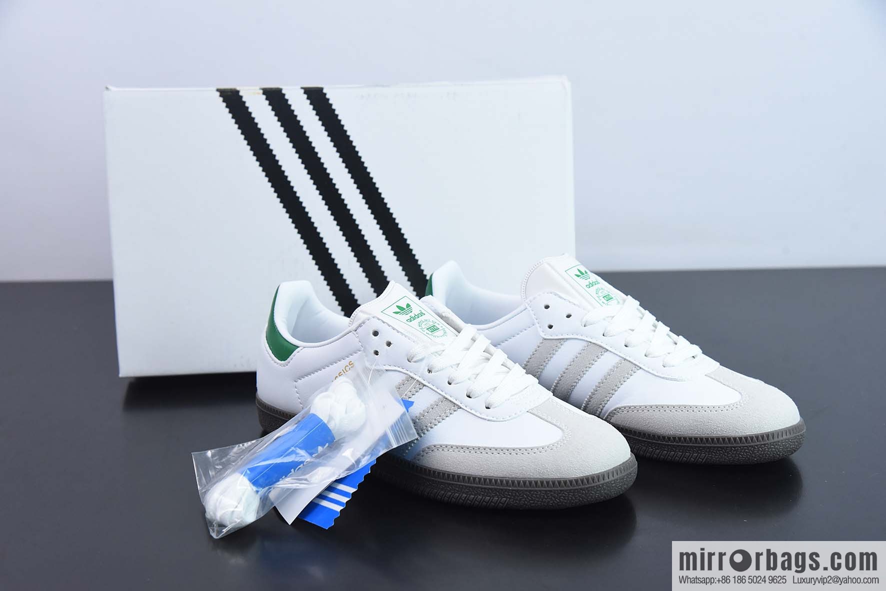 Adidas x Kith joint Samba samba anniversary series Adidas item number: FX5398