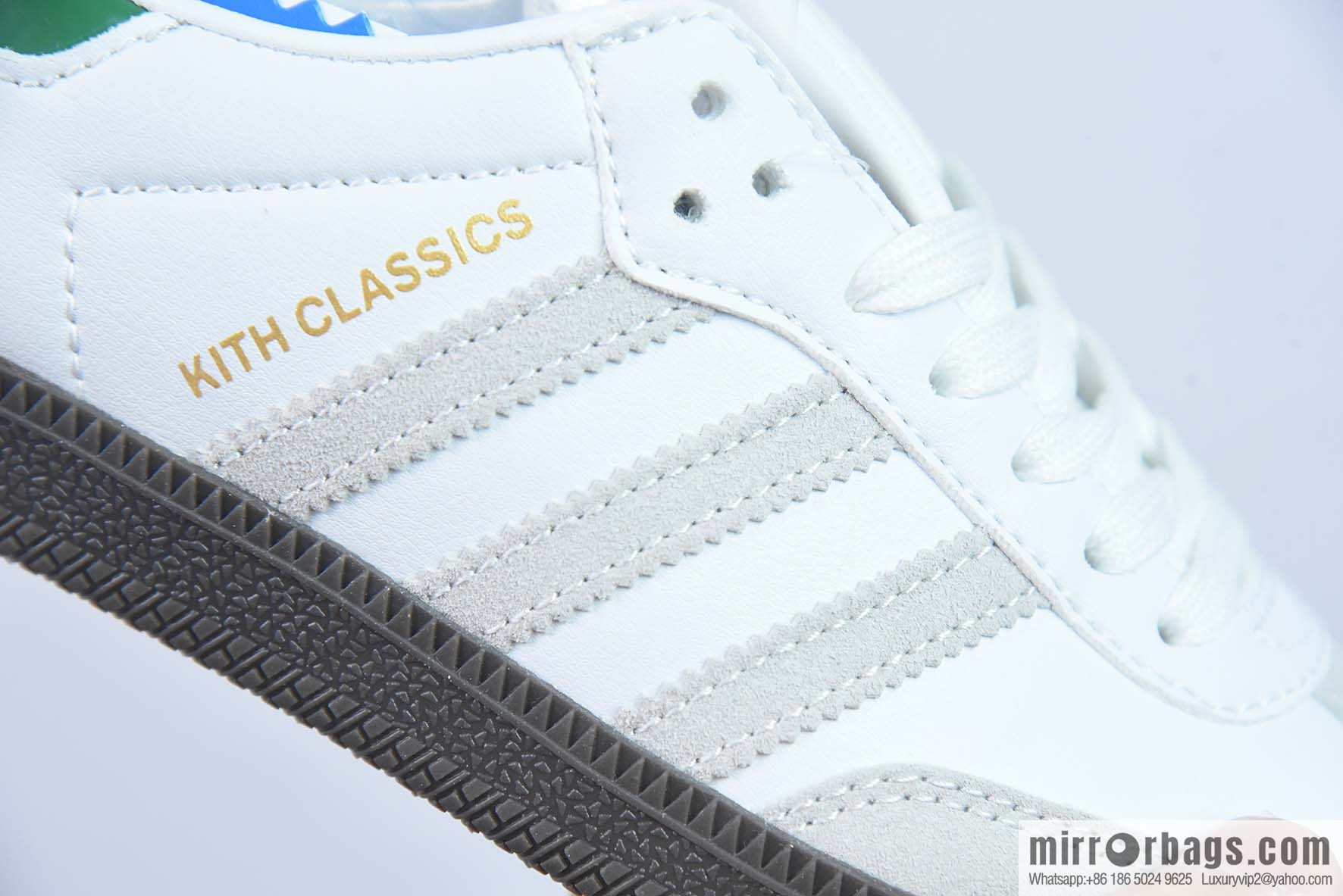 Adidas x Kith joint Samba samba anniversary series Adidas item number: FX5398