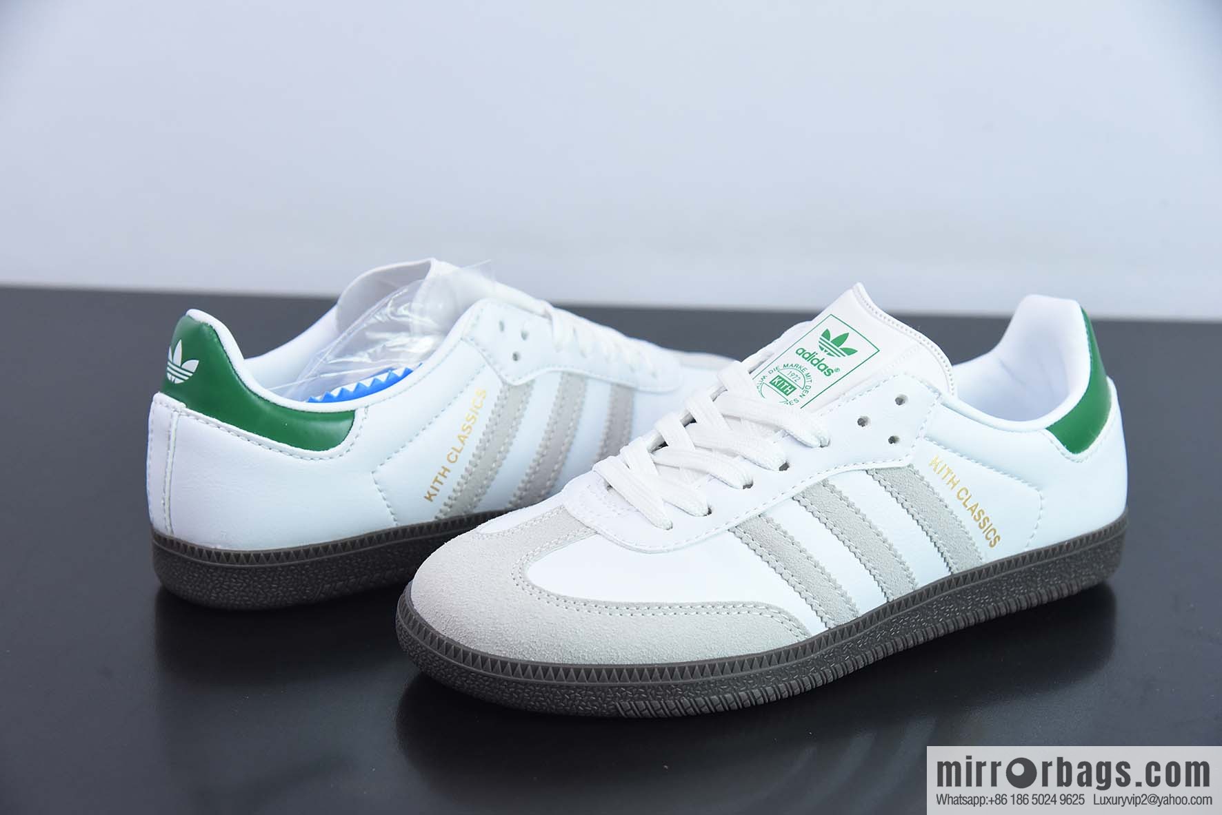 Adidas x Kith joint Samba samba anniversary series Adidas item number: FX5398