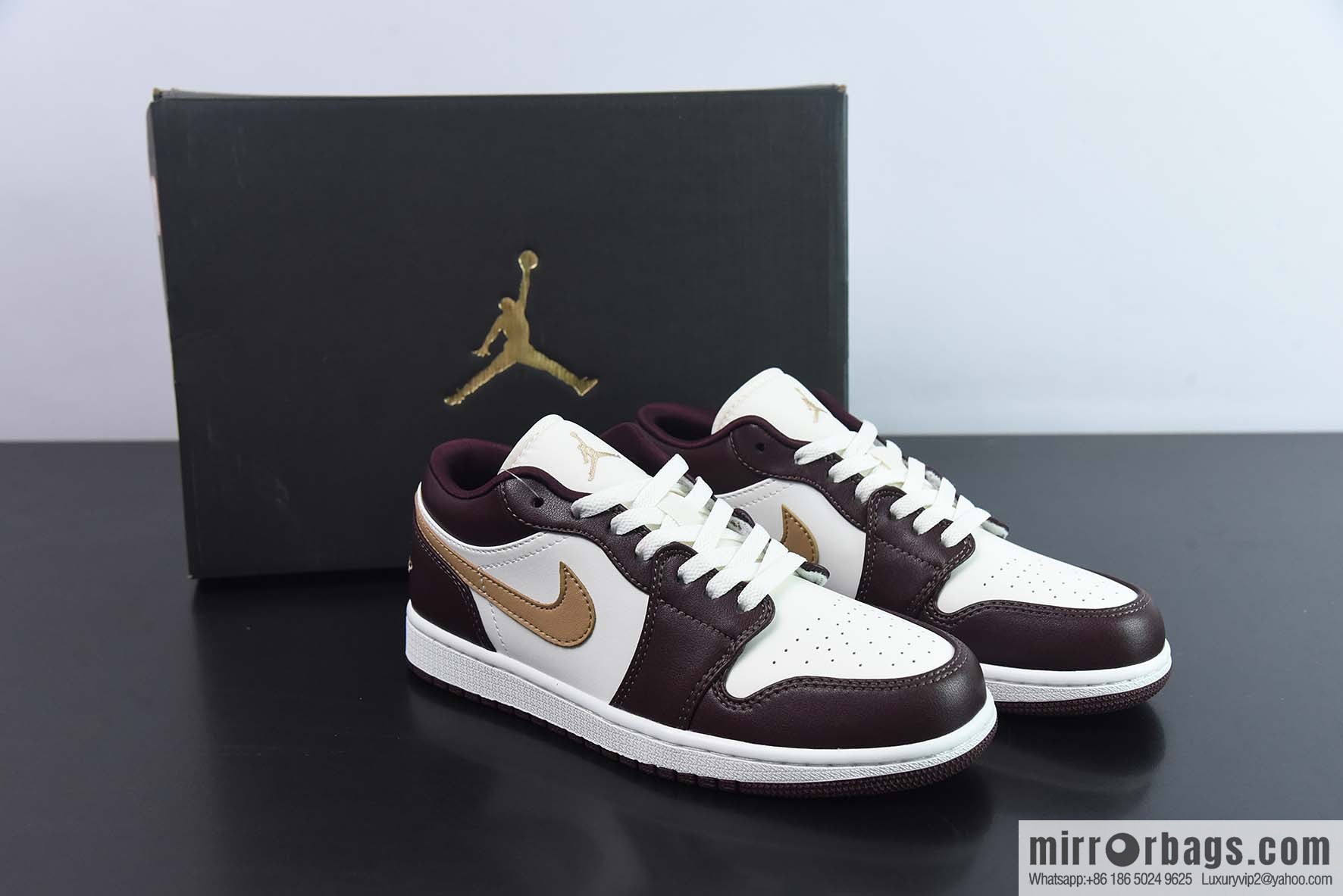 Air Jordan 1 Low AJ1 Mocha, Coffee, Low Top Vintage Basketball Shoes DC0774-200