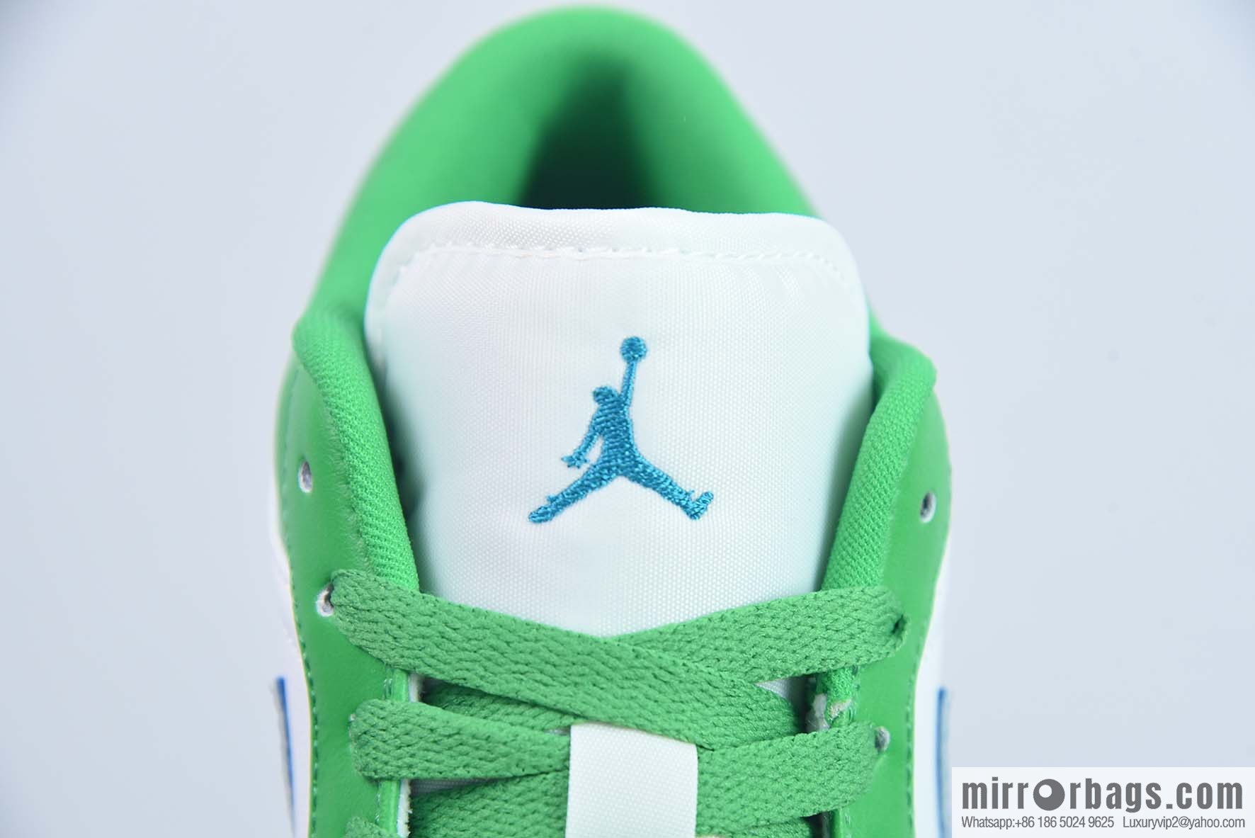 Air Jordan 1 Low AJ1 lucky blue-green, low-top Vintage basketball shoes item number: DC0774-304