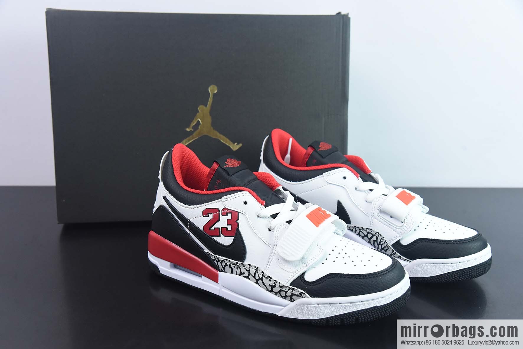 NK Air Jordan Legacy AJ312 Low top layer velcro three-in-one board shoe, item number: FJ7221-101