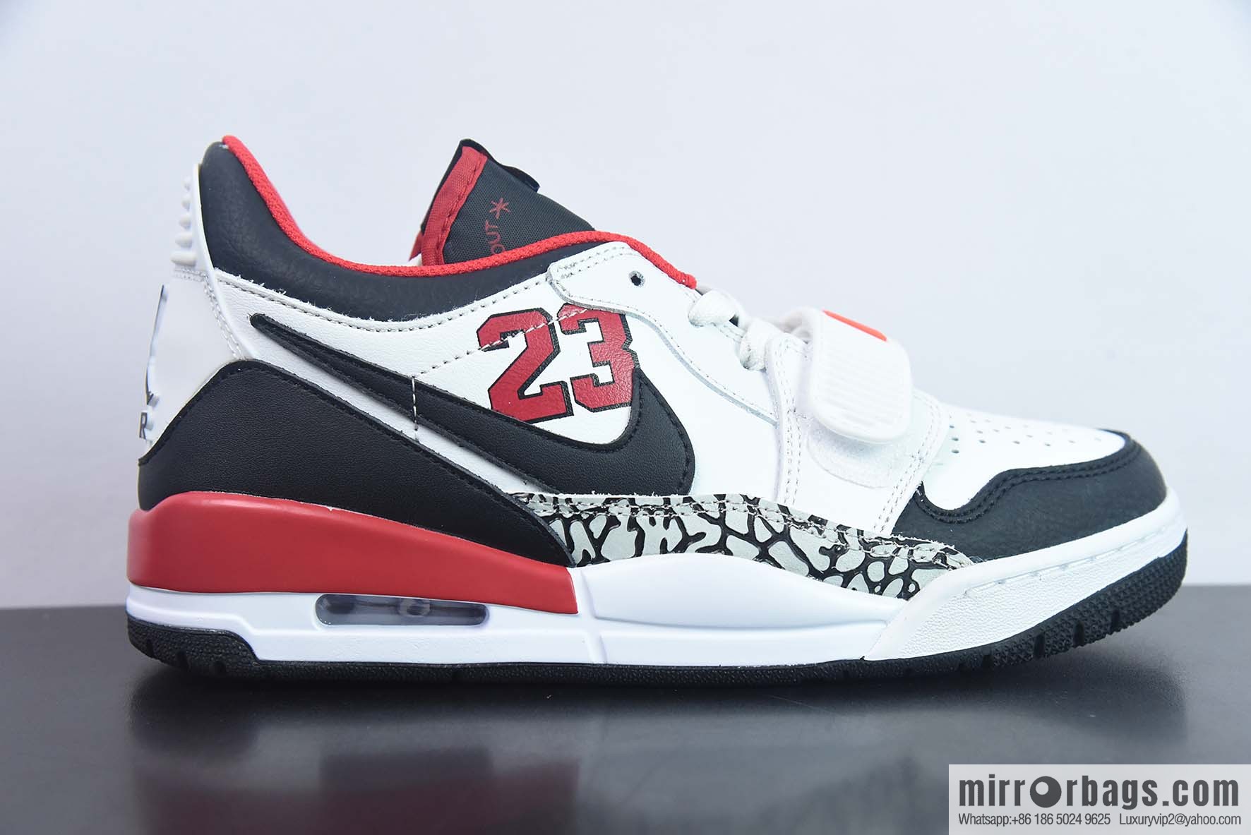 NK Air Jordan Legacy AJ312 Low top layer velcro three-in-one board shoe, item number: FJ7221-101