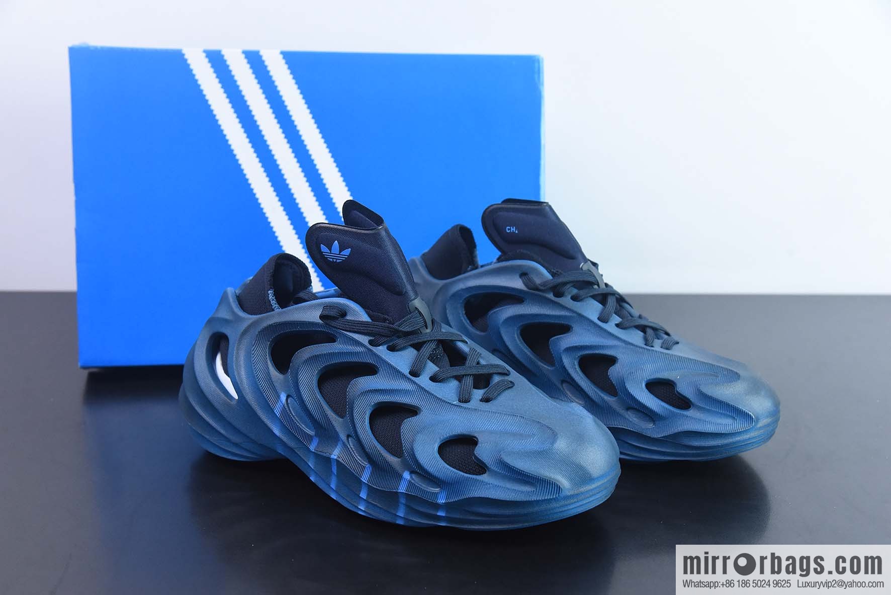 Originals adiFOM Q trend sports and leisure shoes, blue, item number: GY0065