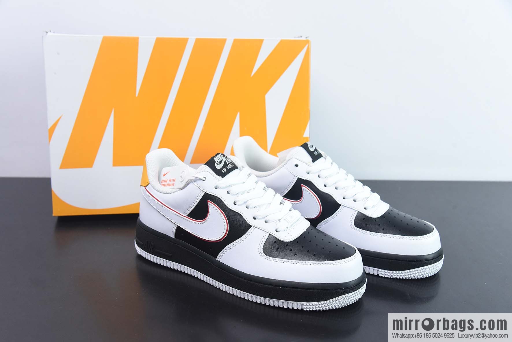 Nk Air Force 1 '07 Low Bruce Lee color scheme Air Force One Low Top Casual Board Shoes KN2696-024
