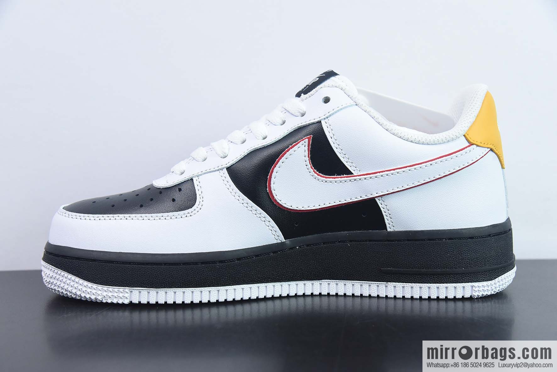 Nk Air Force 1 '07 Low Bruce Lee color scheme Air Force One Low Top Casual Board Shoes KN2696-024