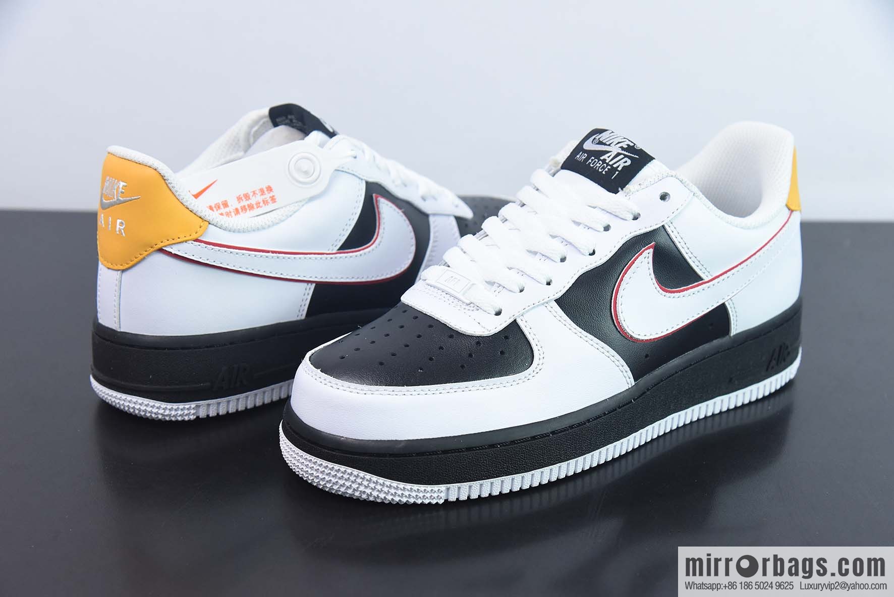 Nk Air Force 1 '07 Low Bruce Lee color scheme Air Force One Low Top Casual Board Shoes KN2696-024